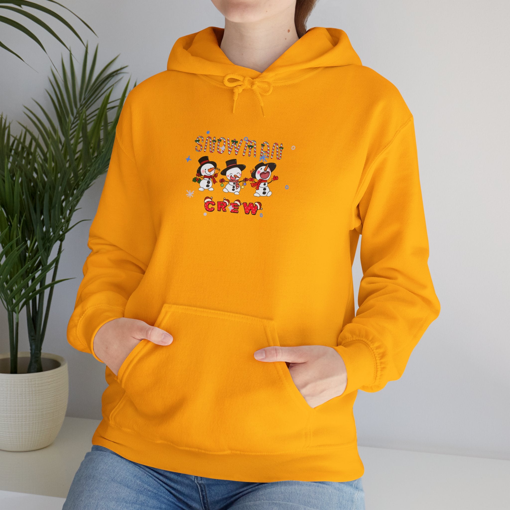 Snowman Crew Unisex Heavy Blend™ Hooded Sweatshirt