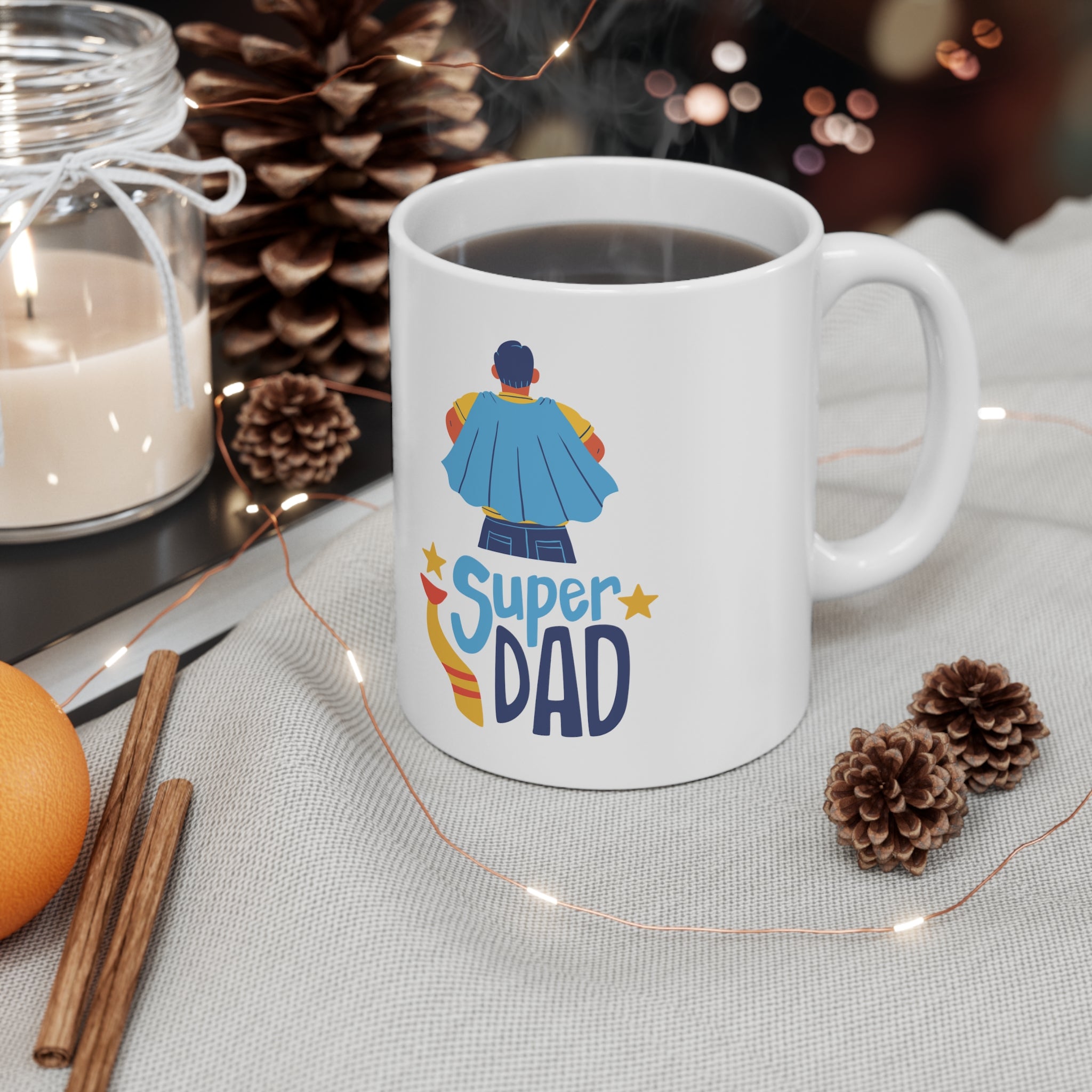 Super Dad Ceramic Mug 11oz