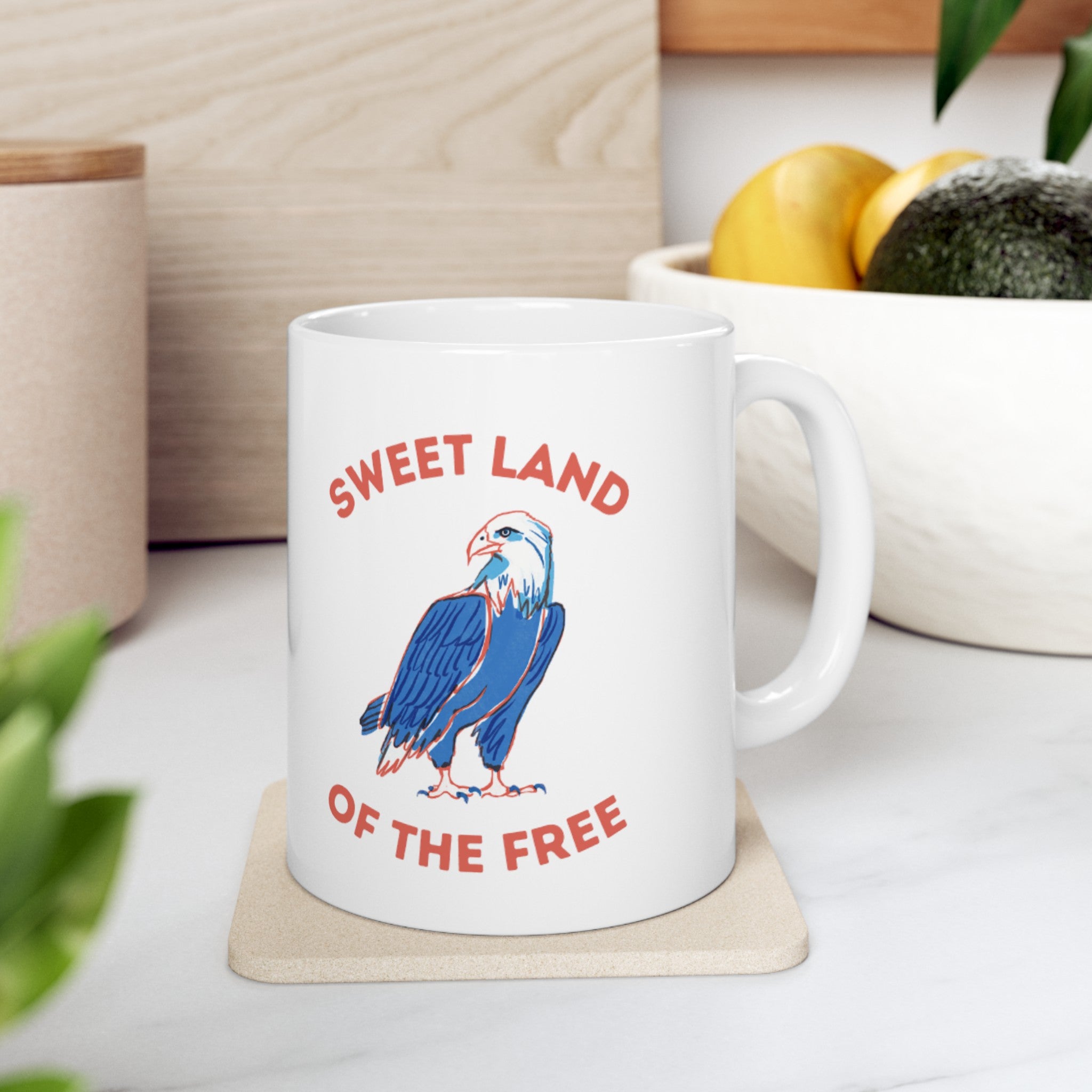 Sweet Land Of The Free Ceramic Mug, (11oz, 15oz)