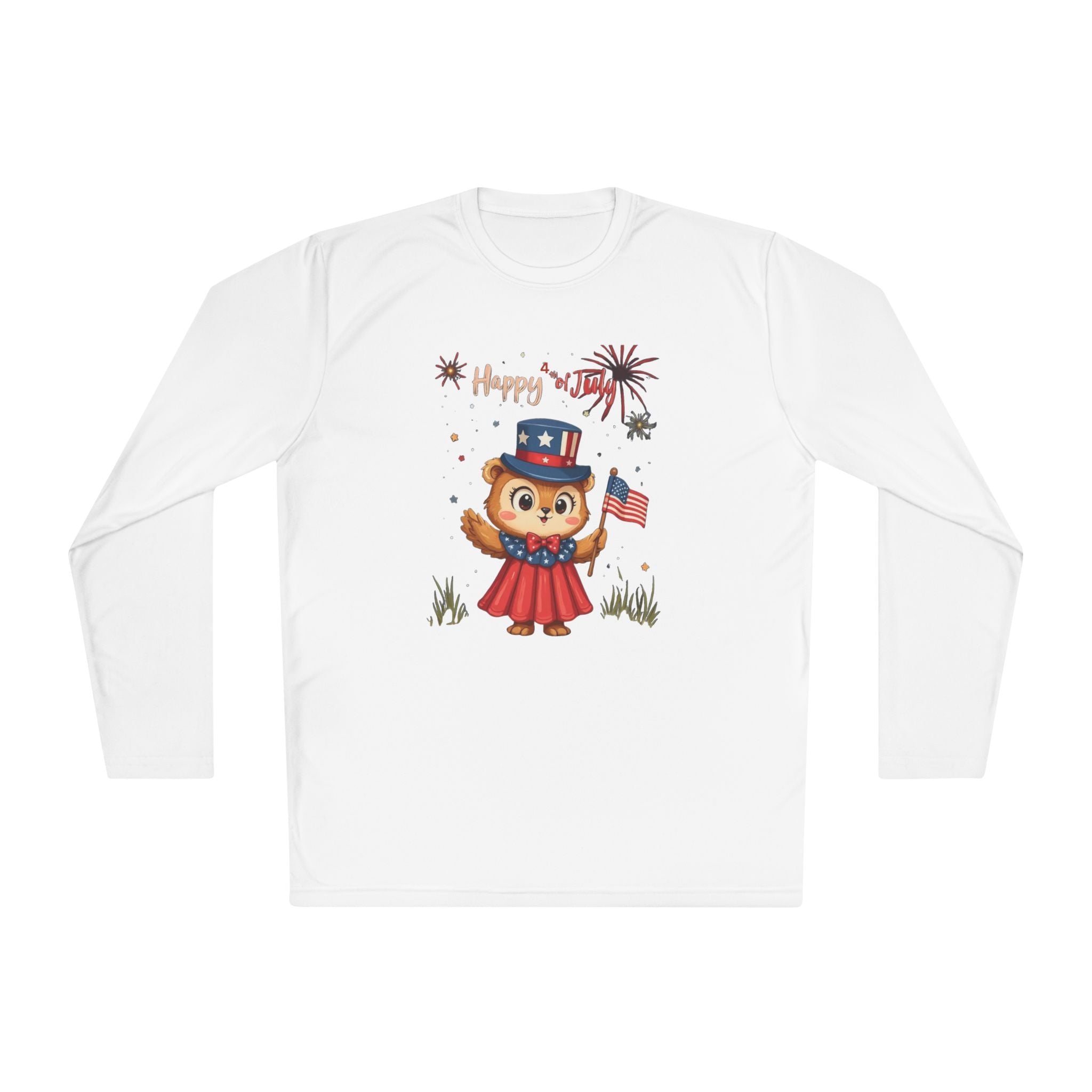 Happy Independence Day Long Sleeve Tee