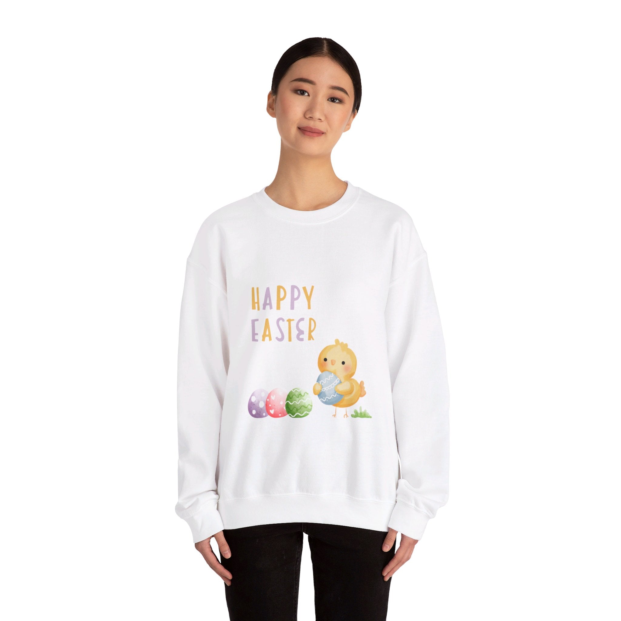 Wishing You A Happy Easter Unisex Heavy Blend™ Crewneck Sweatshirt