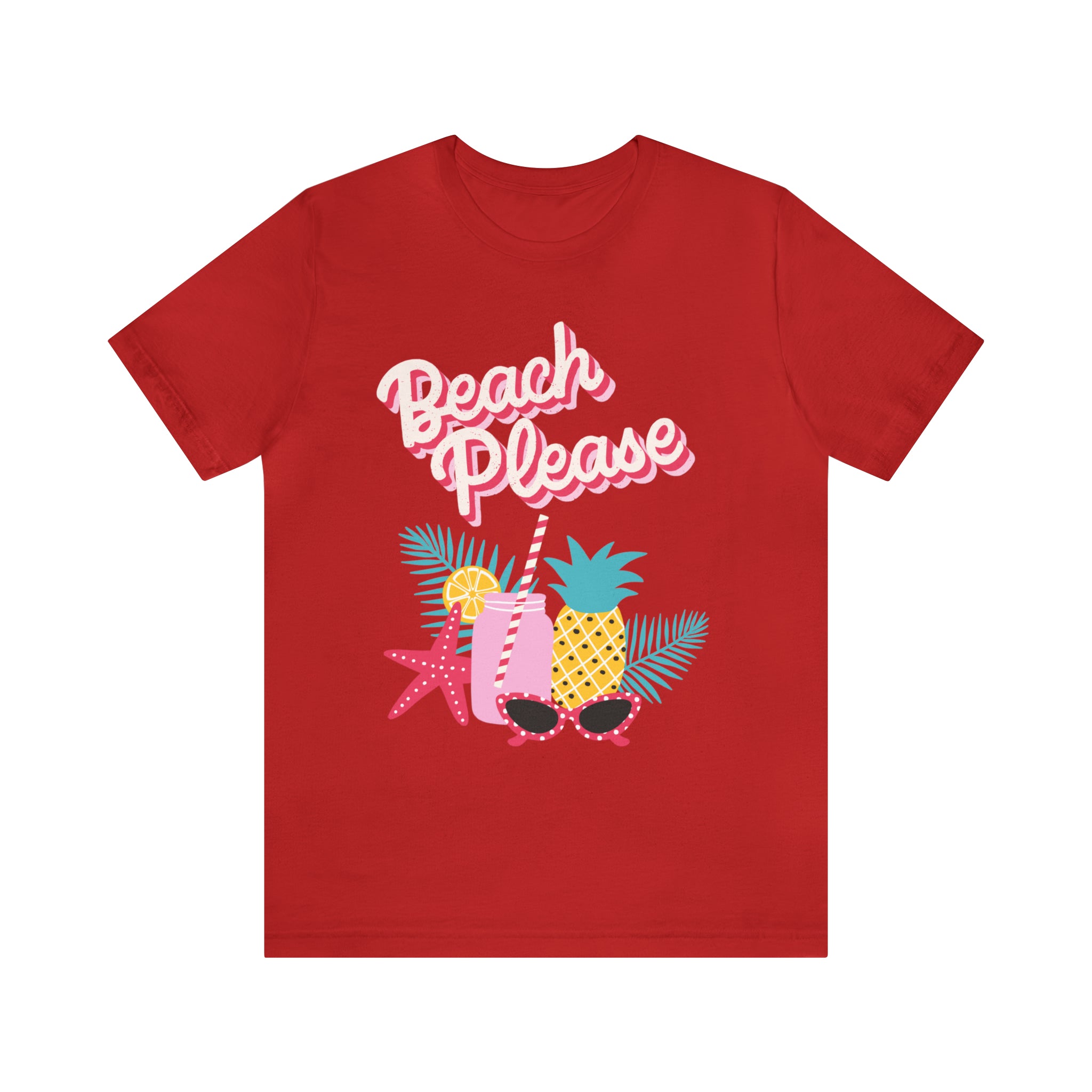 Beach Please Unisex Jersey Short Sleeve Tee