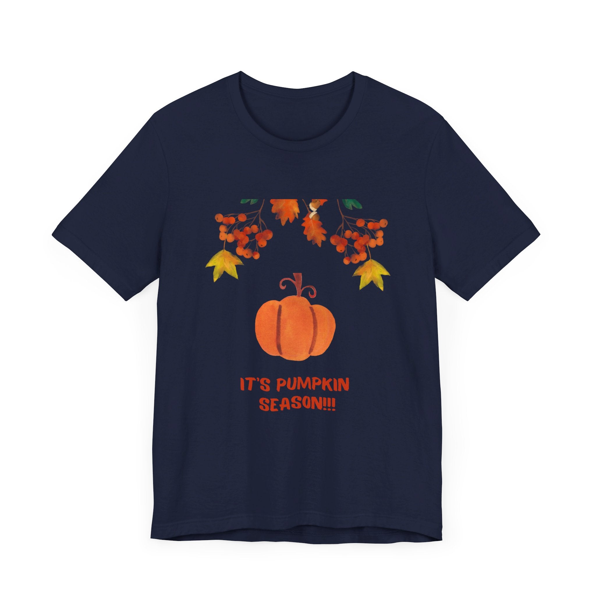 Pumpkin Season Unisex Jersey Short Sleeve Tee