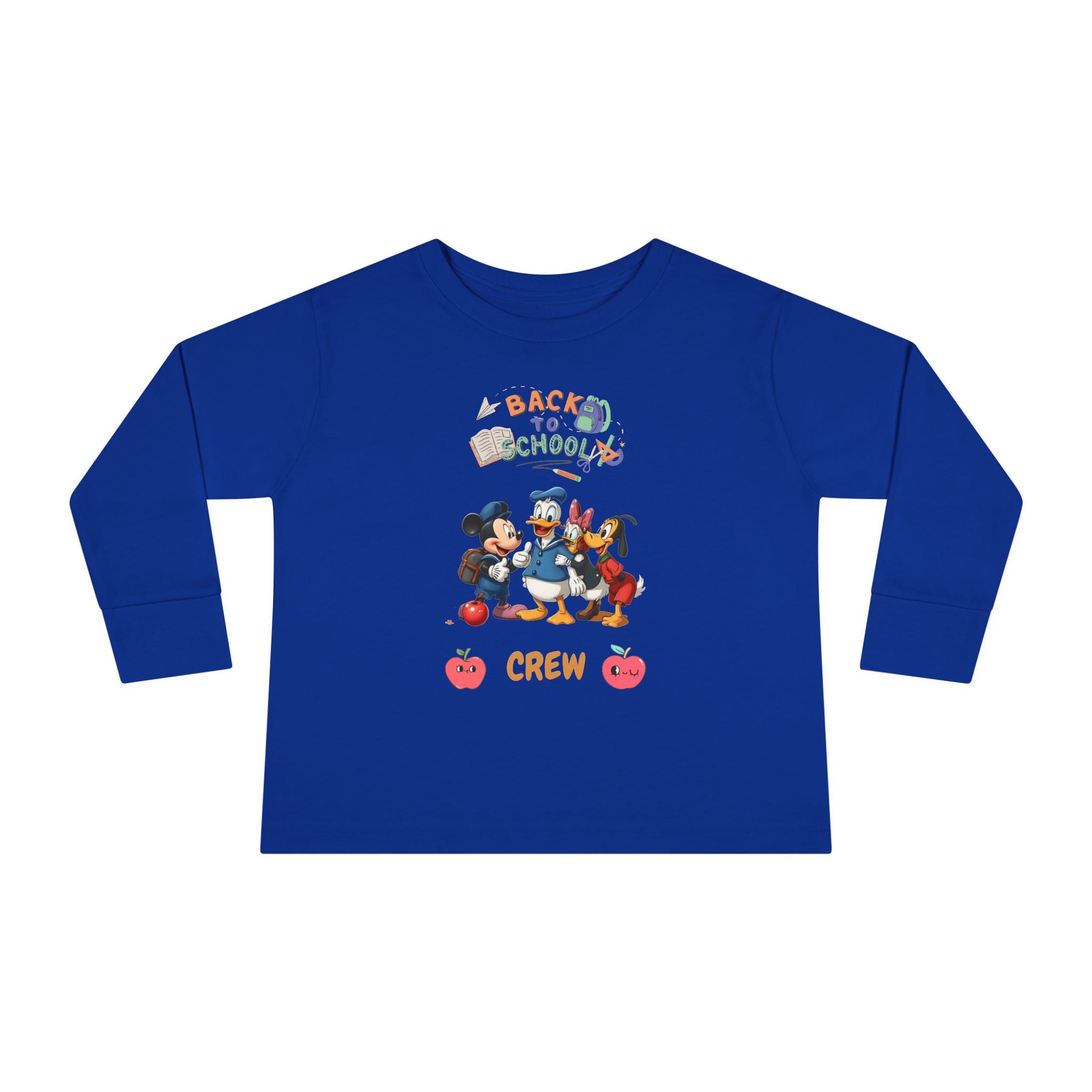 Back to School Crew Toddler Long Sleeve Tee