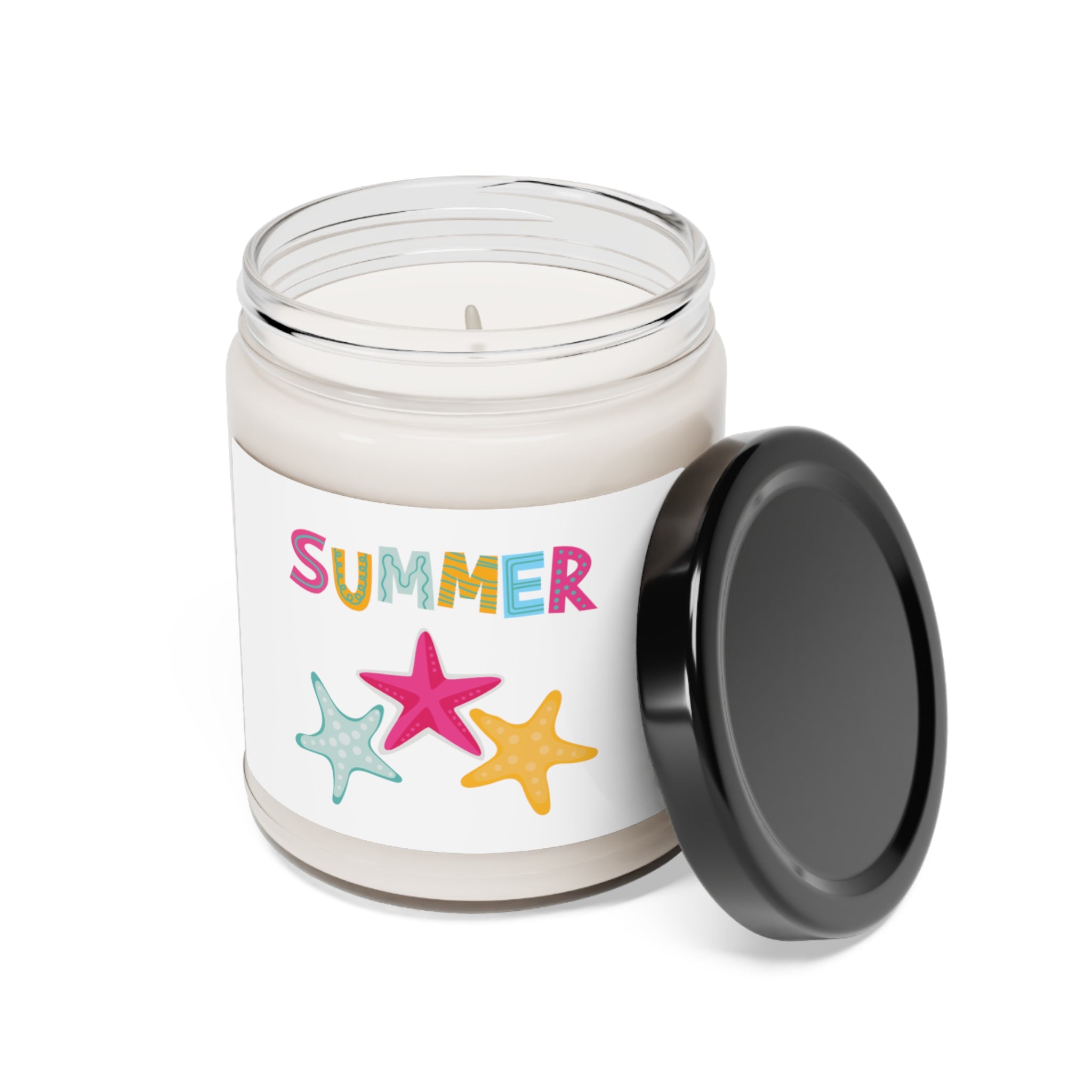 Summer Starfish Scented Soy Candle, 9oz