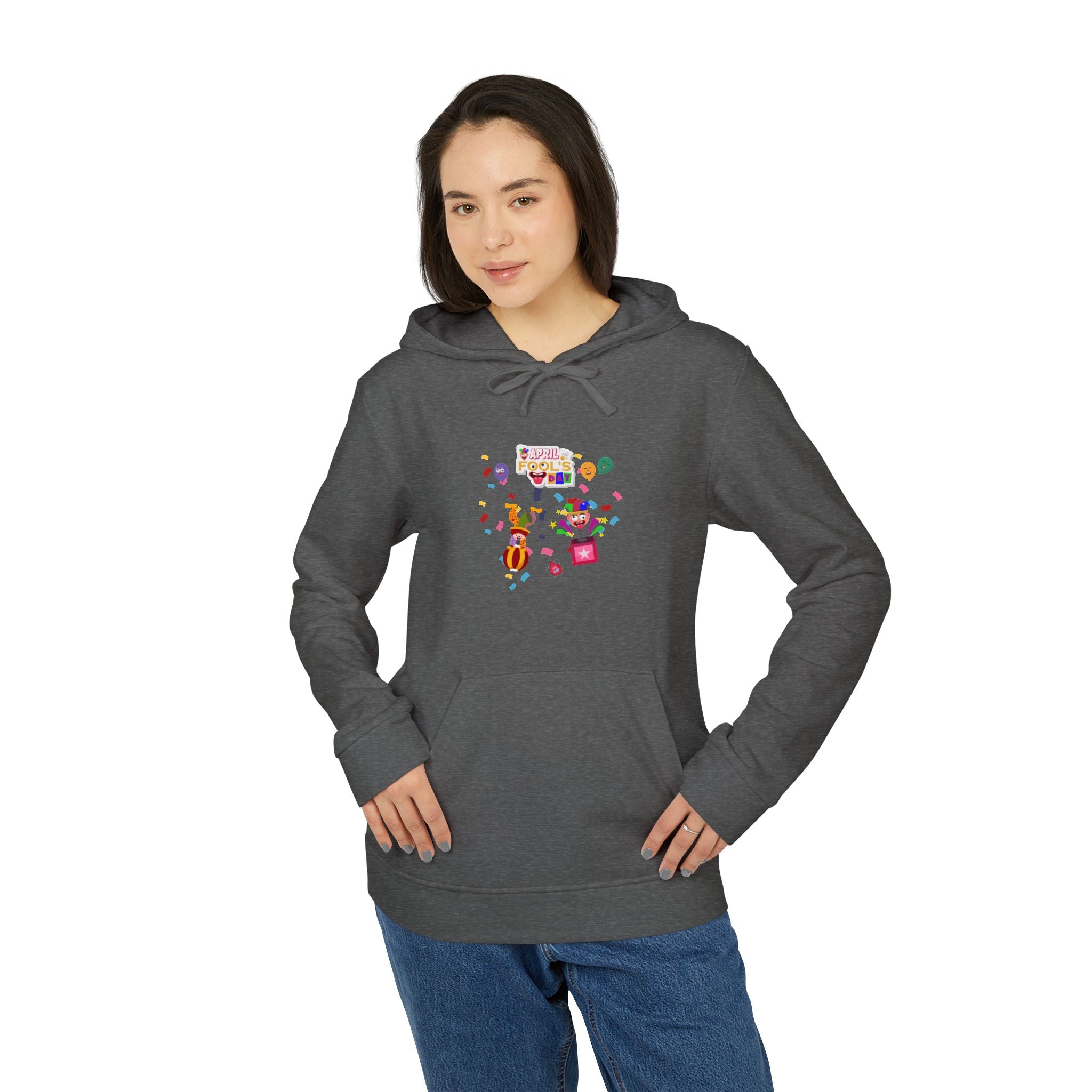 All April Fool's Day Adidas Unisex Fleece Hoodie