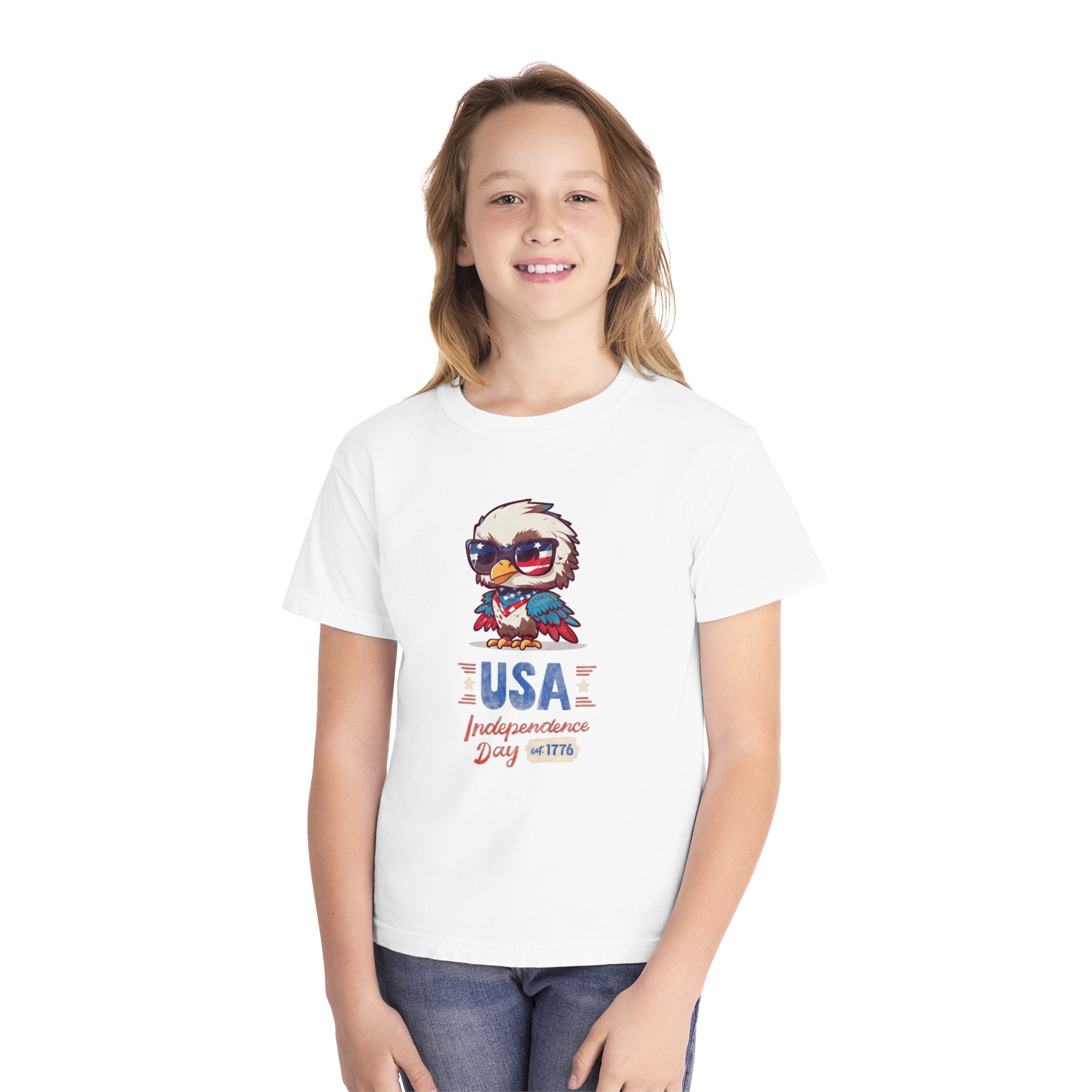 USA Independence Day Youth Midweight Tee