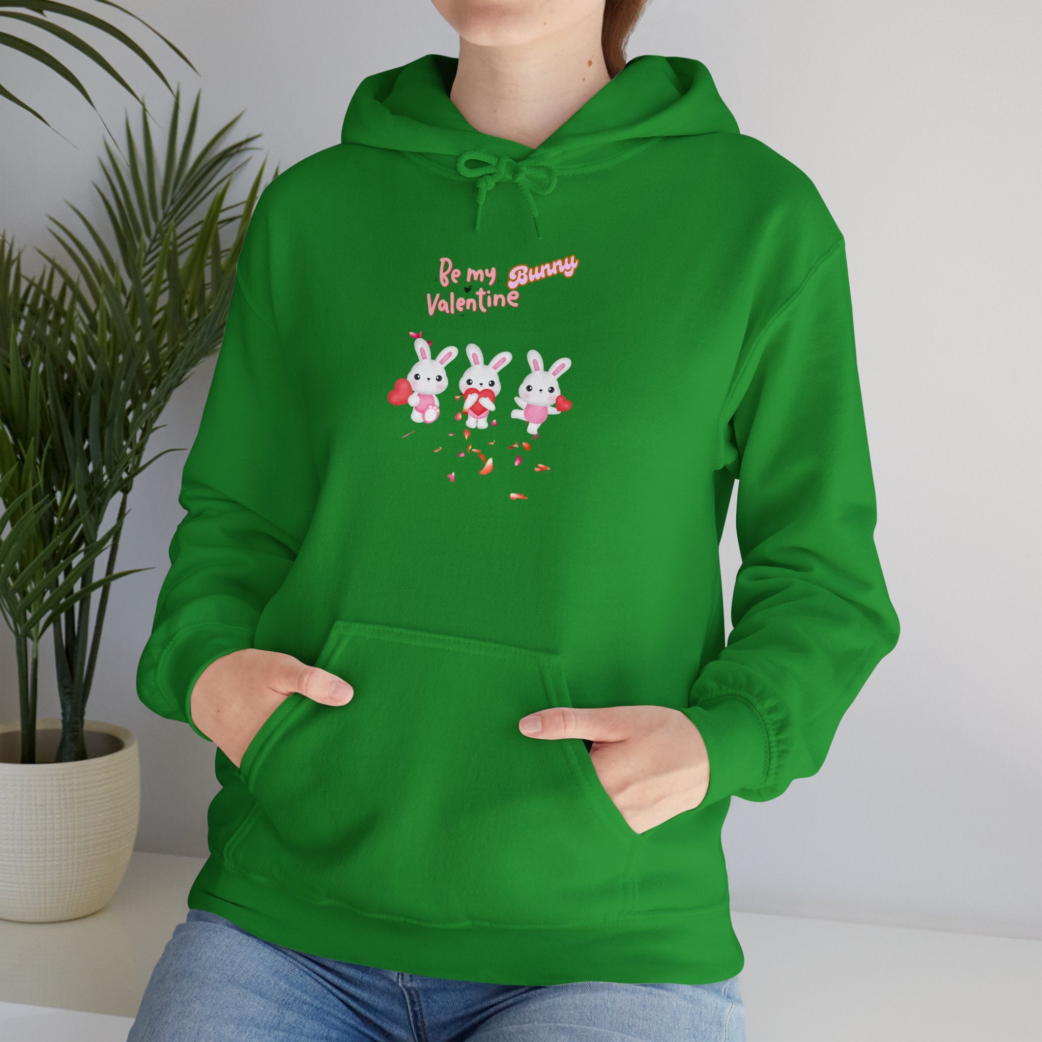 My Bunny Valentine Unisex Heavy Blend™ Hooded Sweatshirt