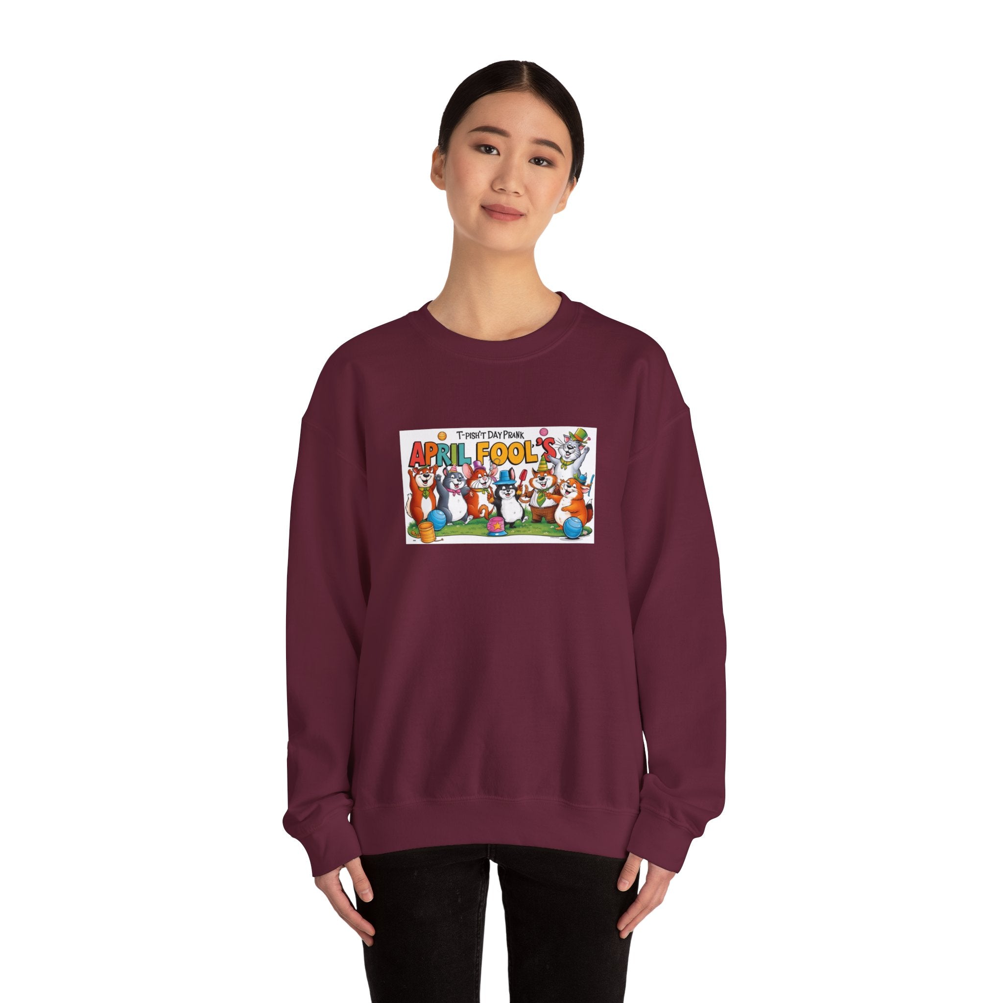 T-Pish'-T Day Prank Unisex Crewneck Sweatshirt