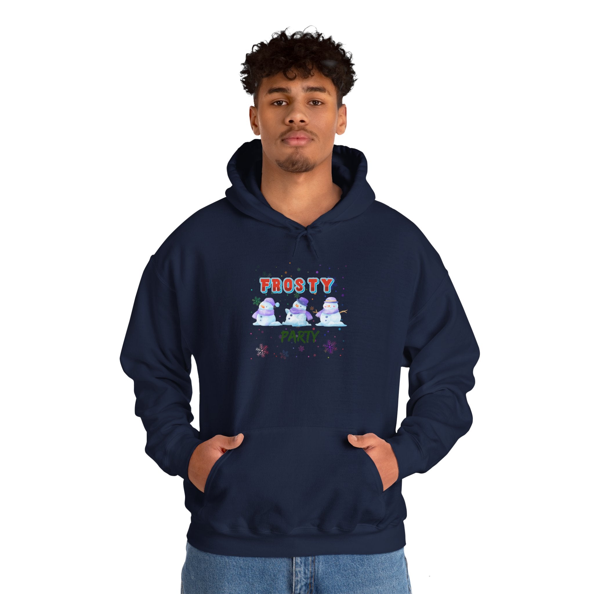 Frosty Party Unisex Heavy Blend™ Hooded Sweatshirt