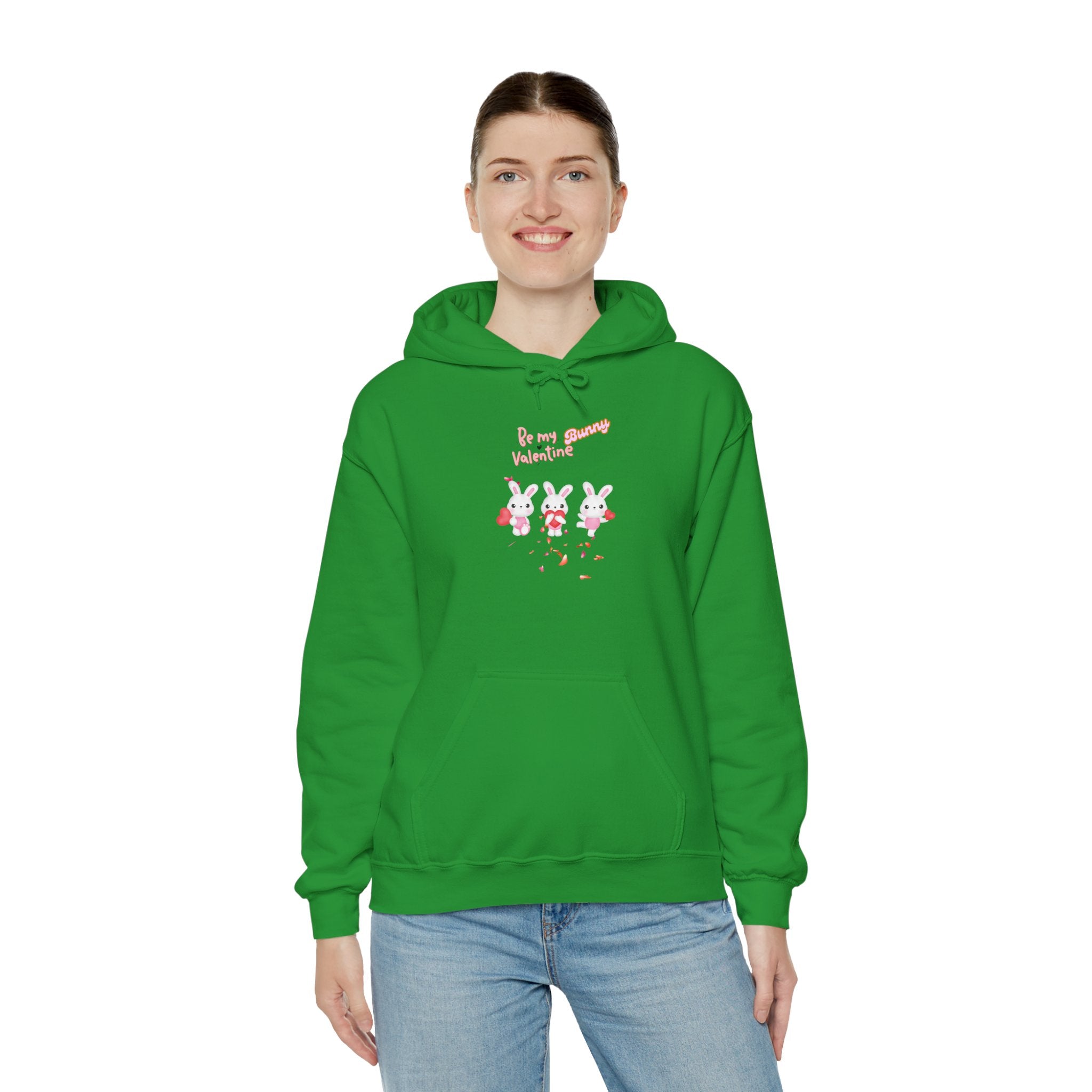 My Bunny Valentine Unisex Heavy Blend™ Hooded Sweatshirt