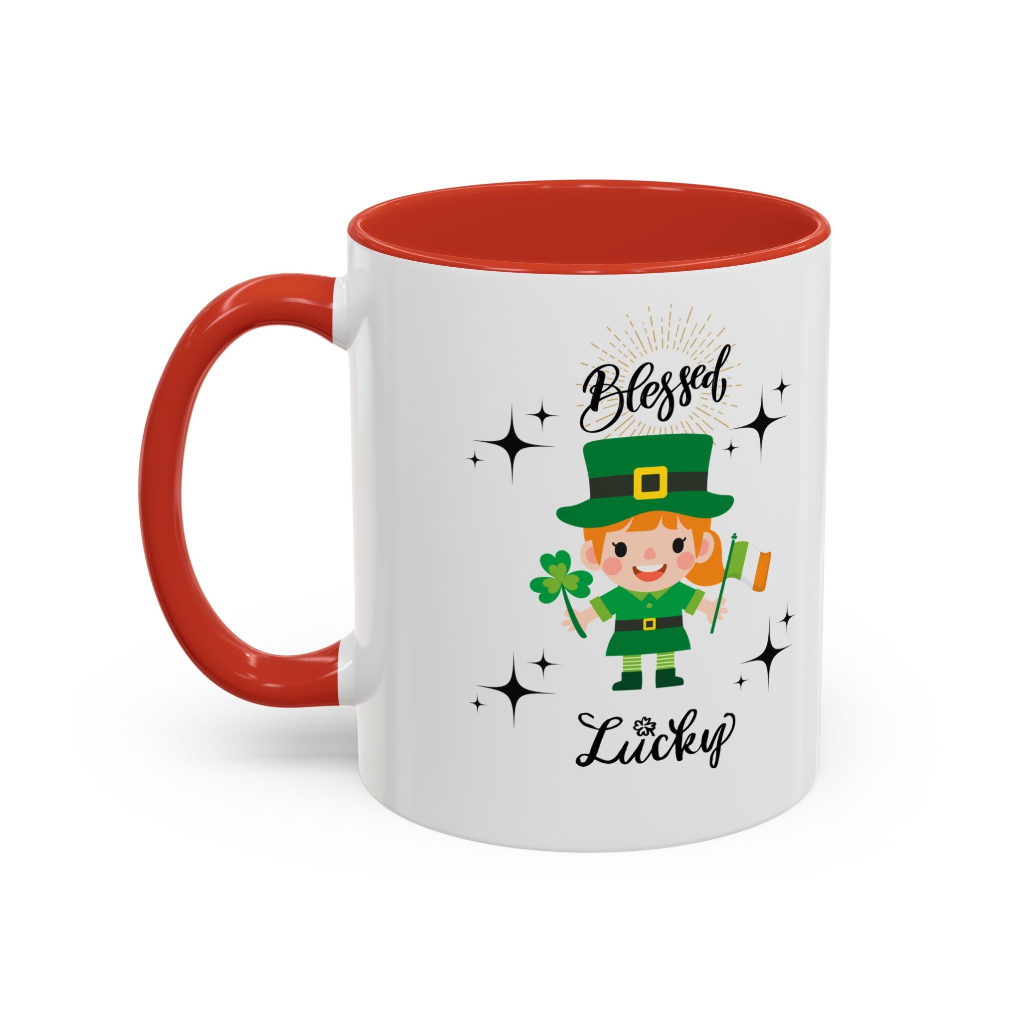Blessed & Lucky St. Patrick's Day Coffee Mug