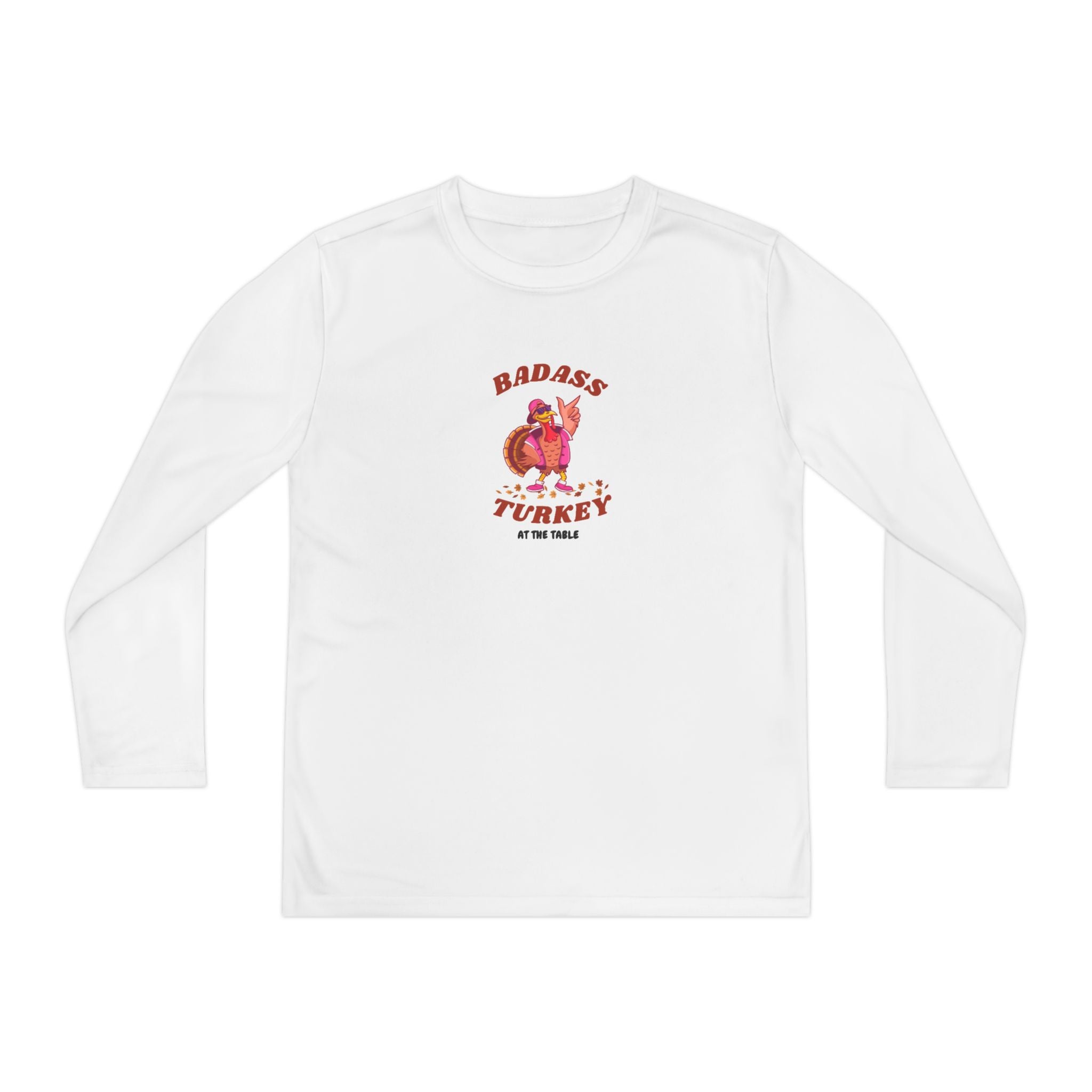 Badass Turkey Youth Long Sleeve Competitor Tee