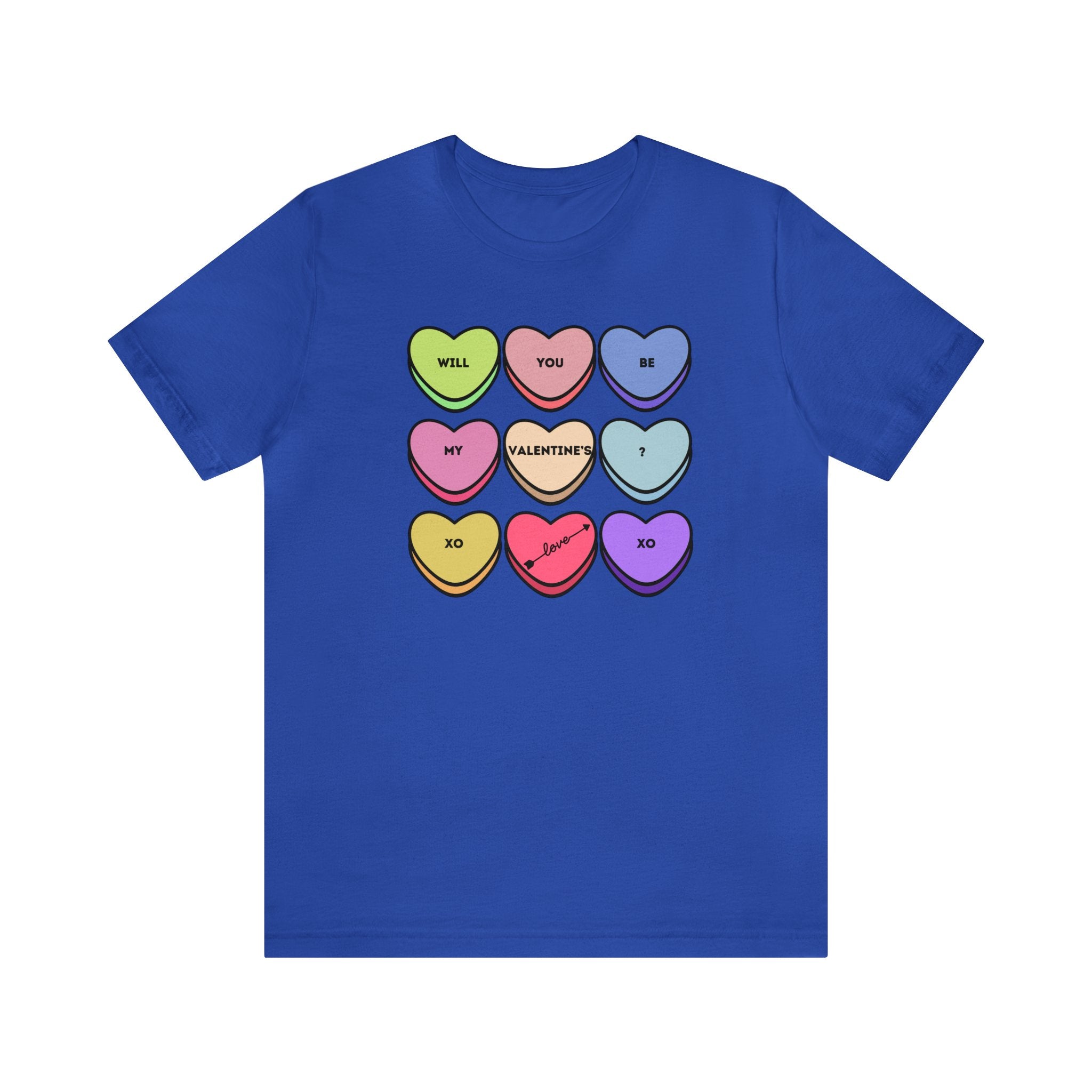 Will You Be My Valentine? Unisex Jersey Short Sleeve Tee