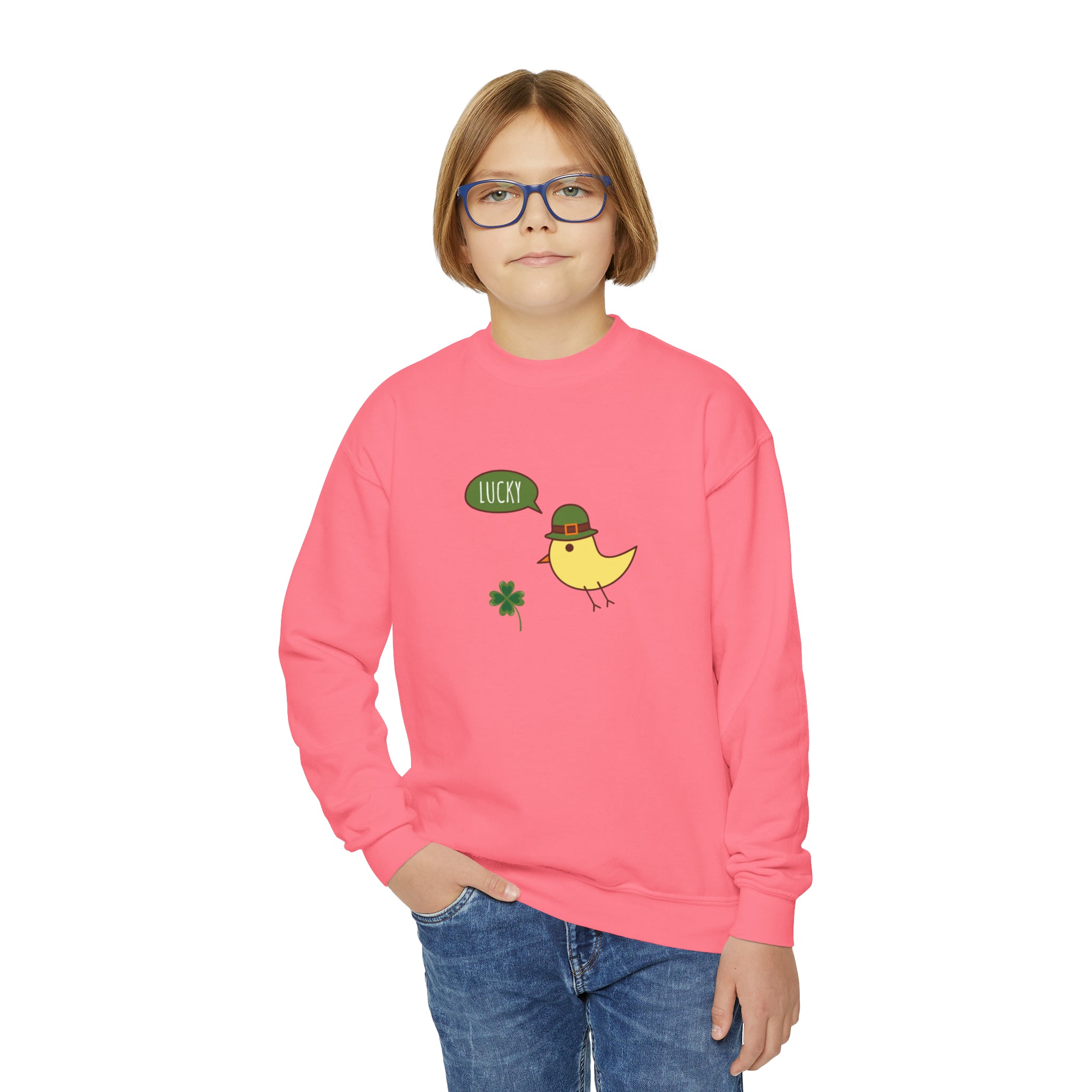 Feeling Lucky Youth Crewneck Sweatshirt