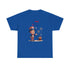 Uncle Sam Tee Happy of July, Unisex Heavy Cotton Shirt