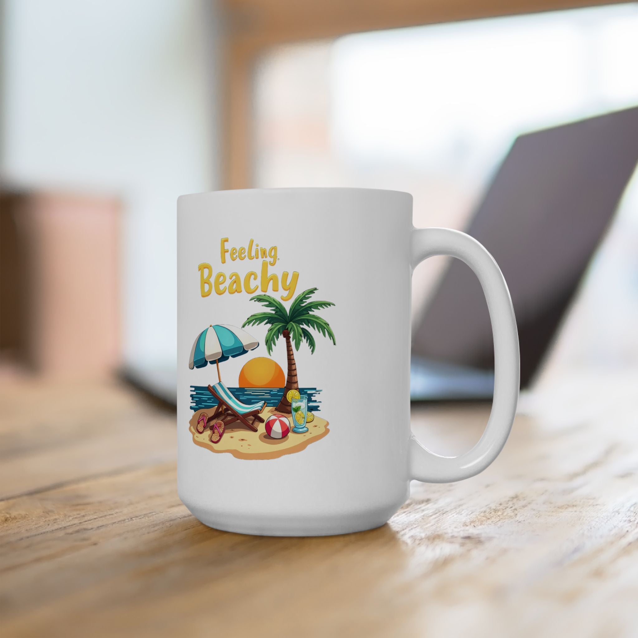 Feeling Beachy Ceramic Mug