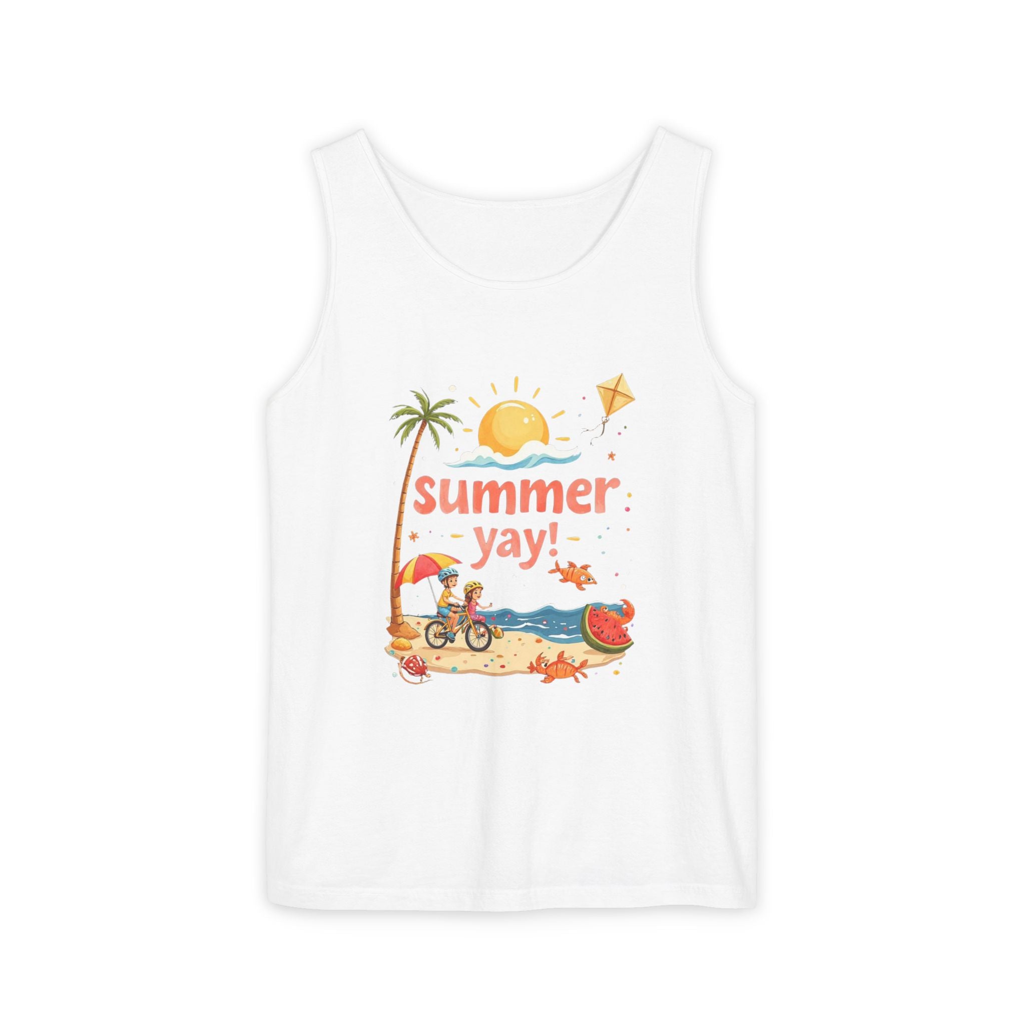 Summer Yay! Unisex Tank Top