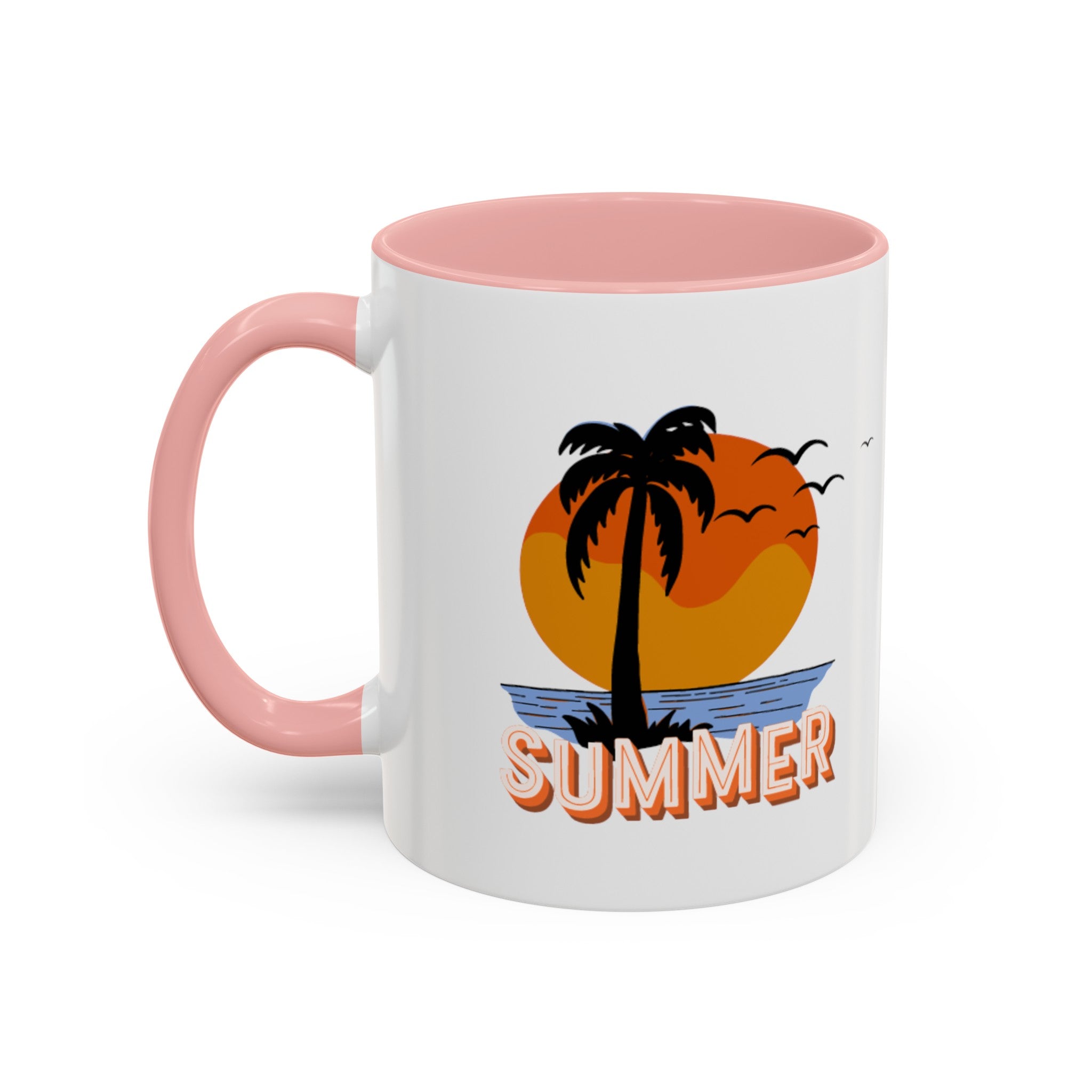 Summer Sunset Accent Coffee Mug (11, 15oz)