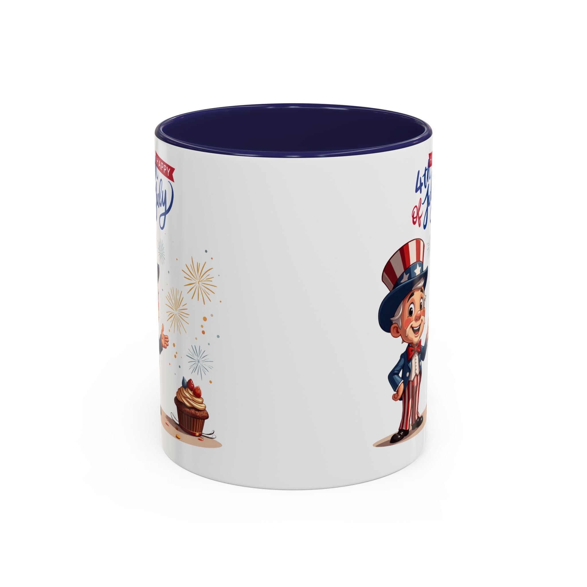 Uncle Sam Happy 4th of July Coffee Mug