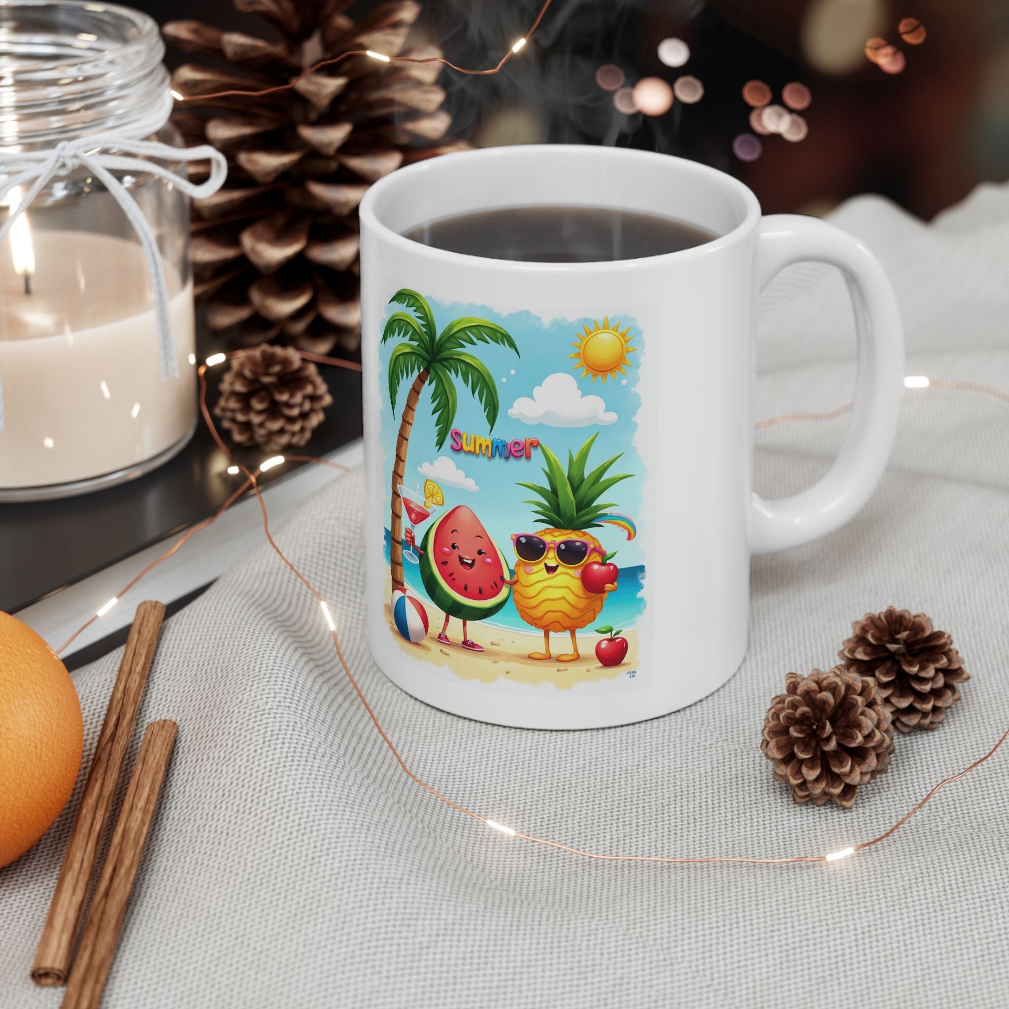 Summer Cool Ceramic Mug
