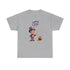 Uncle Sam Tee Happy of July, Unisex Heavy Cotton Shirt