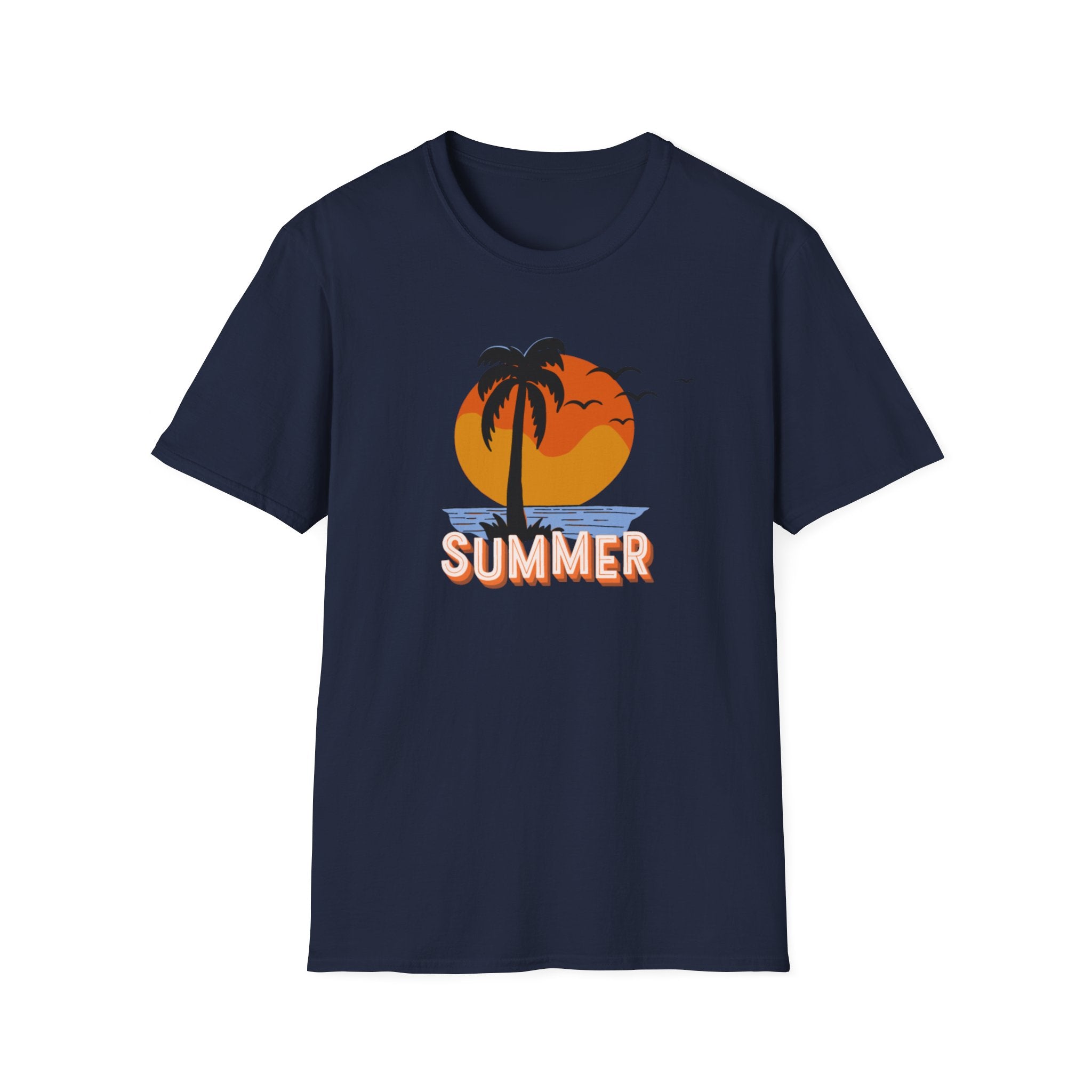 Summer Sunset Unisex Softstyle T-Shirt