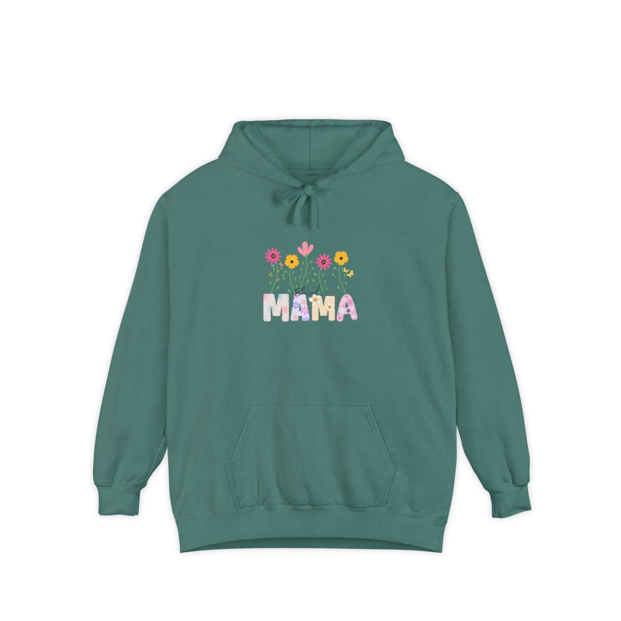 Blessed Mama Unisex Garment-Dyed Pullover