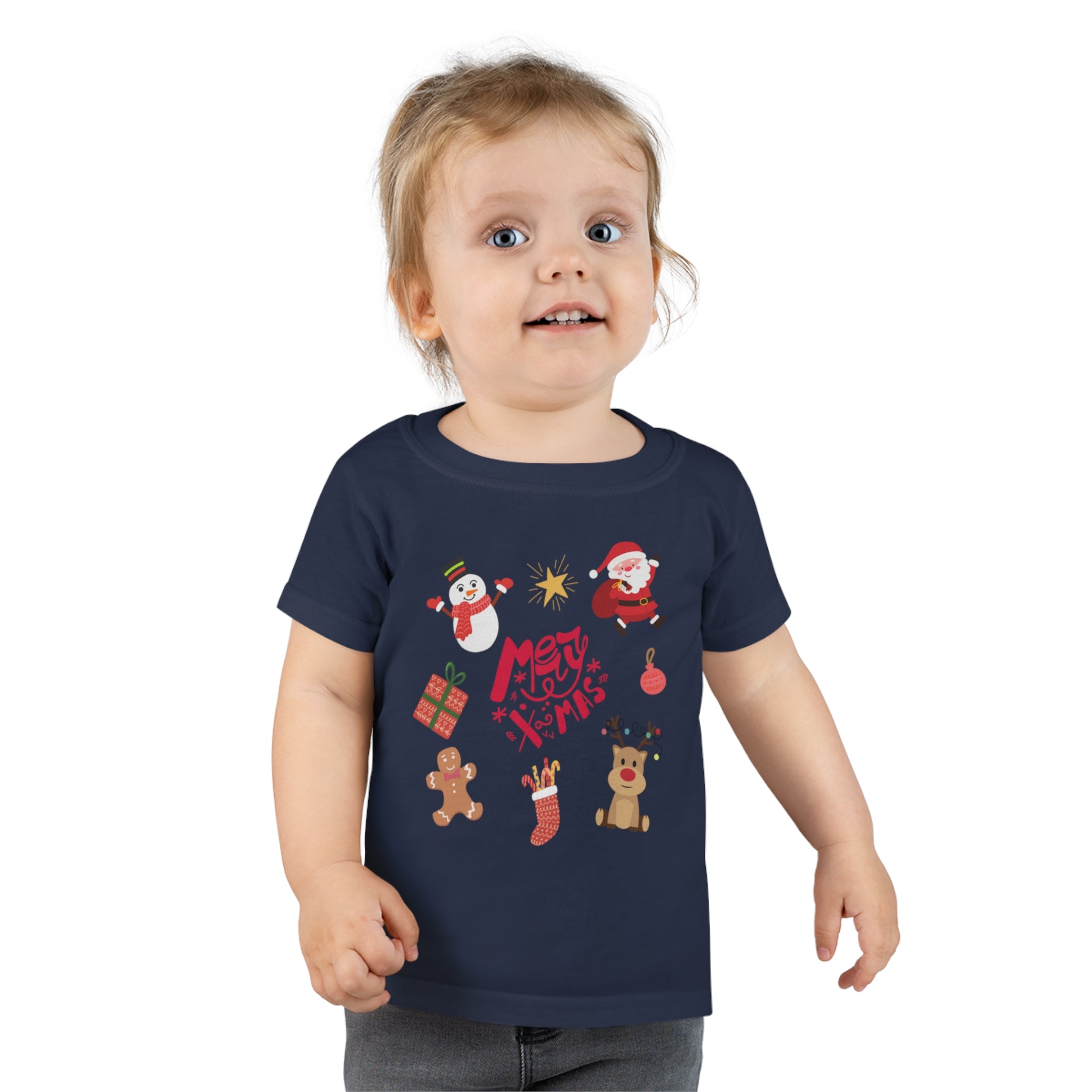 Merry Christmas Crew Toddler T-shirt