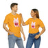 V-Day BunnyUnisex Jersey Short Sleeve Tee