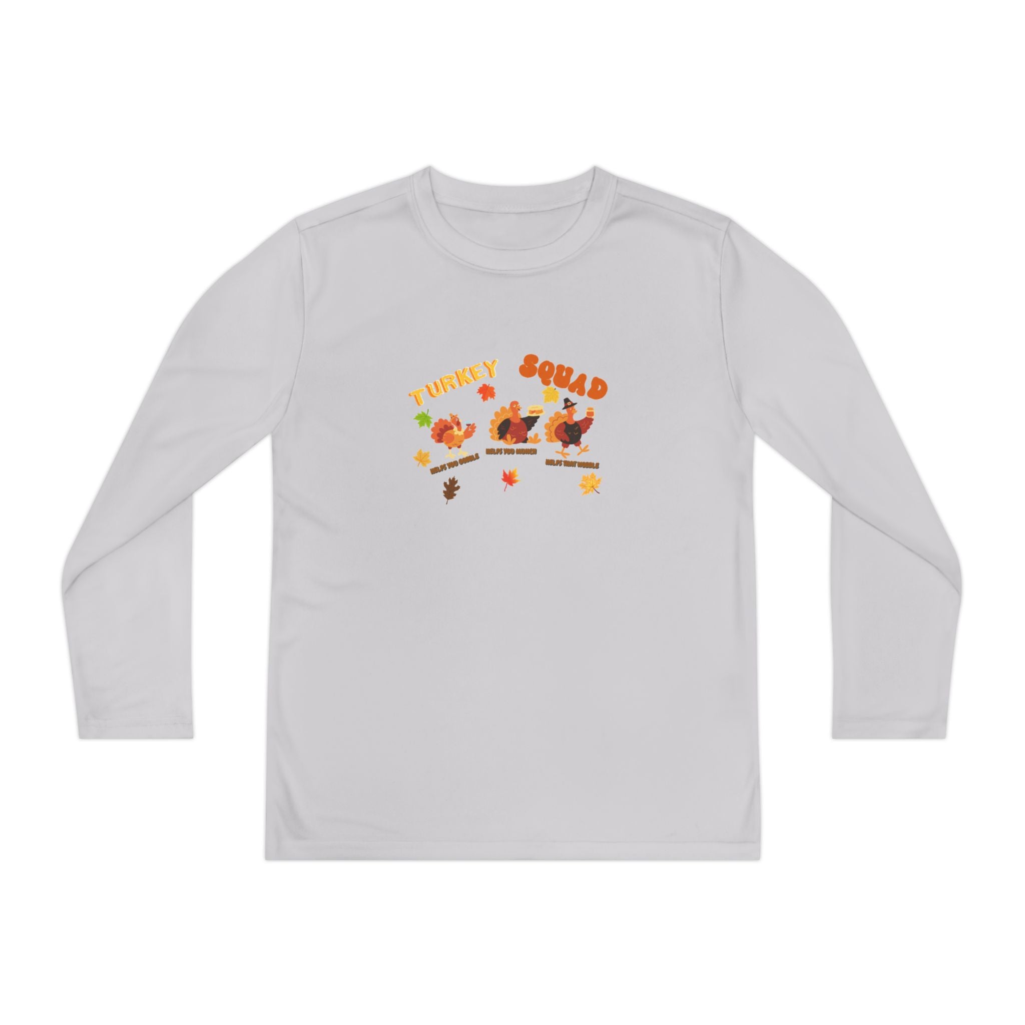 Turkey Squad Youth Long Sleeve Competitor Tee