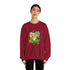 Retro St. Paddy's Day Unisex Heavy Blend™ Crewneck Sweatshirt