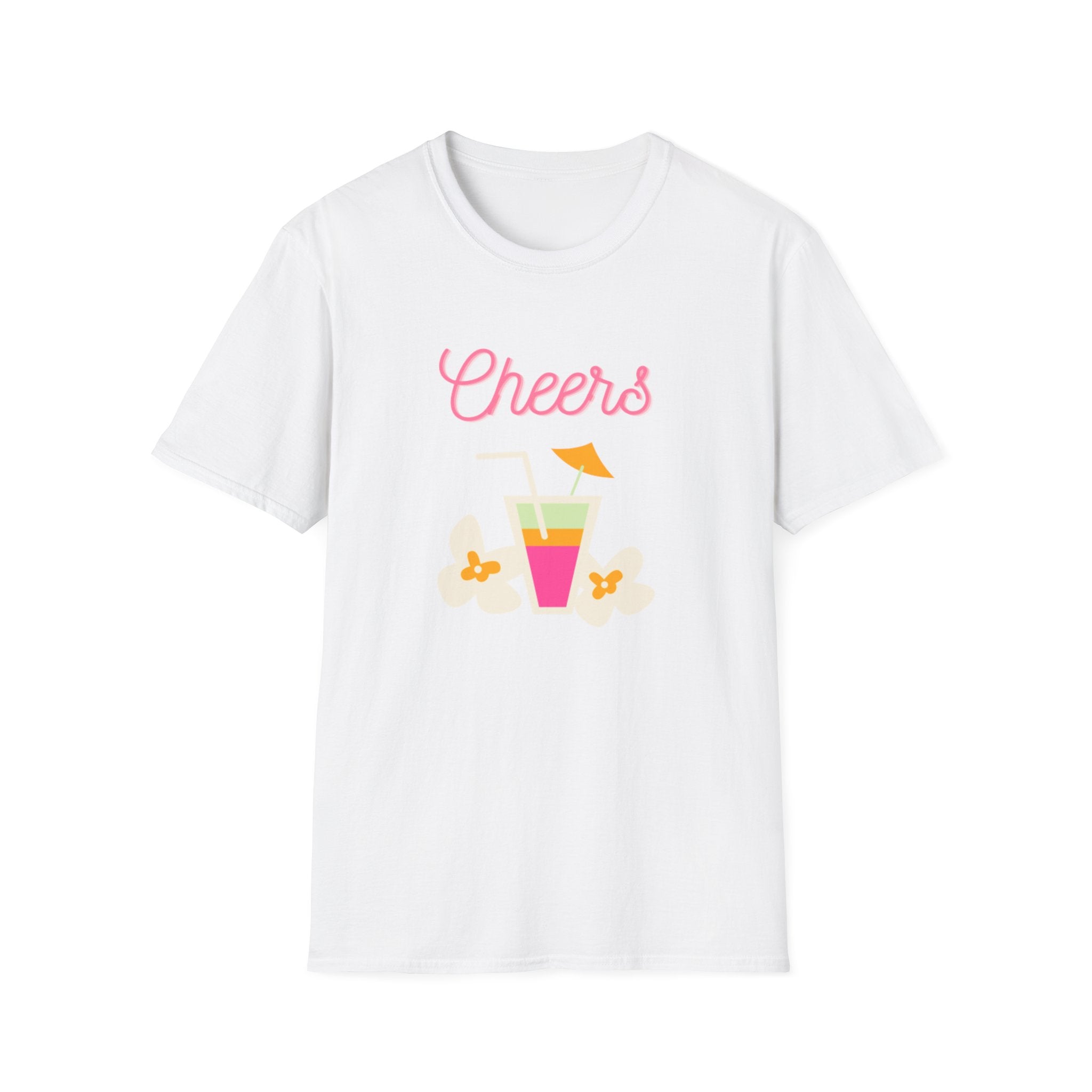 Cheers To Summer Unisex Softstyle T-Shirt