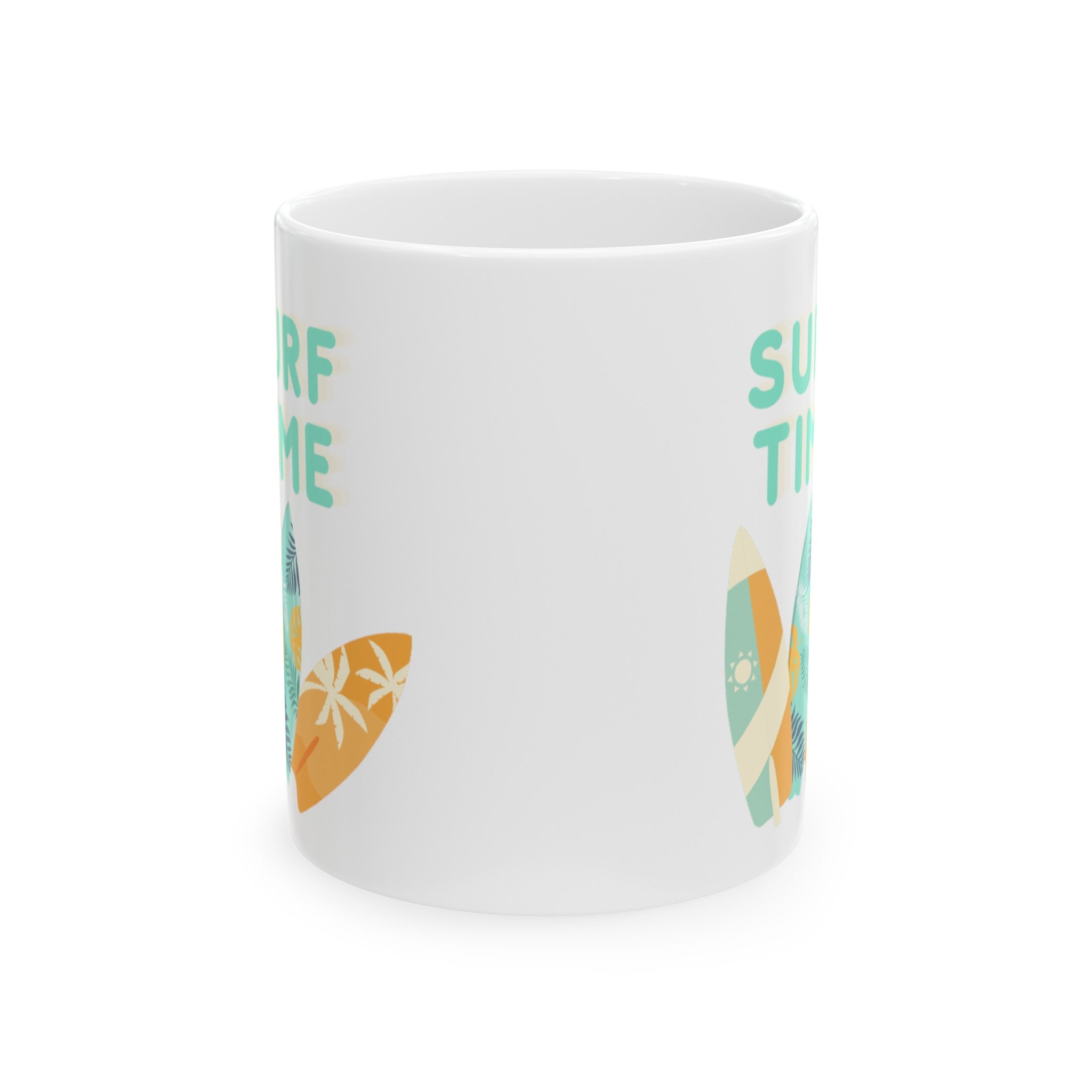 Surf Time Ceramic Mug, (11oz, 15oz)