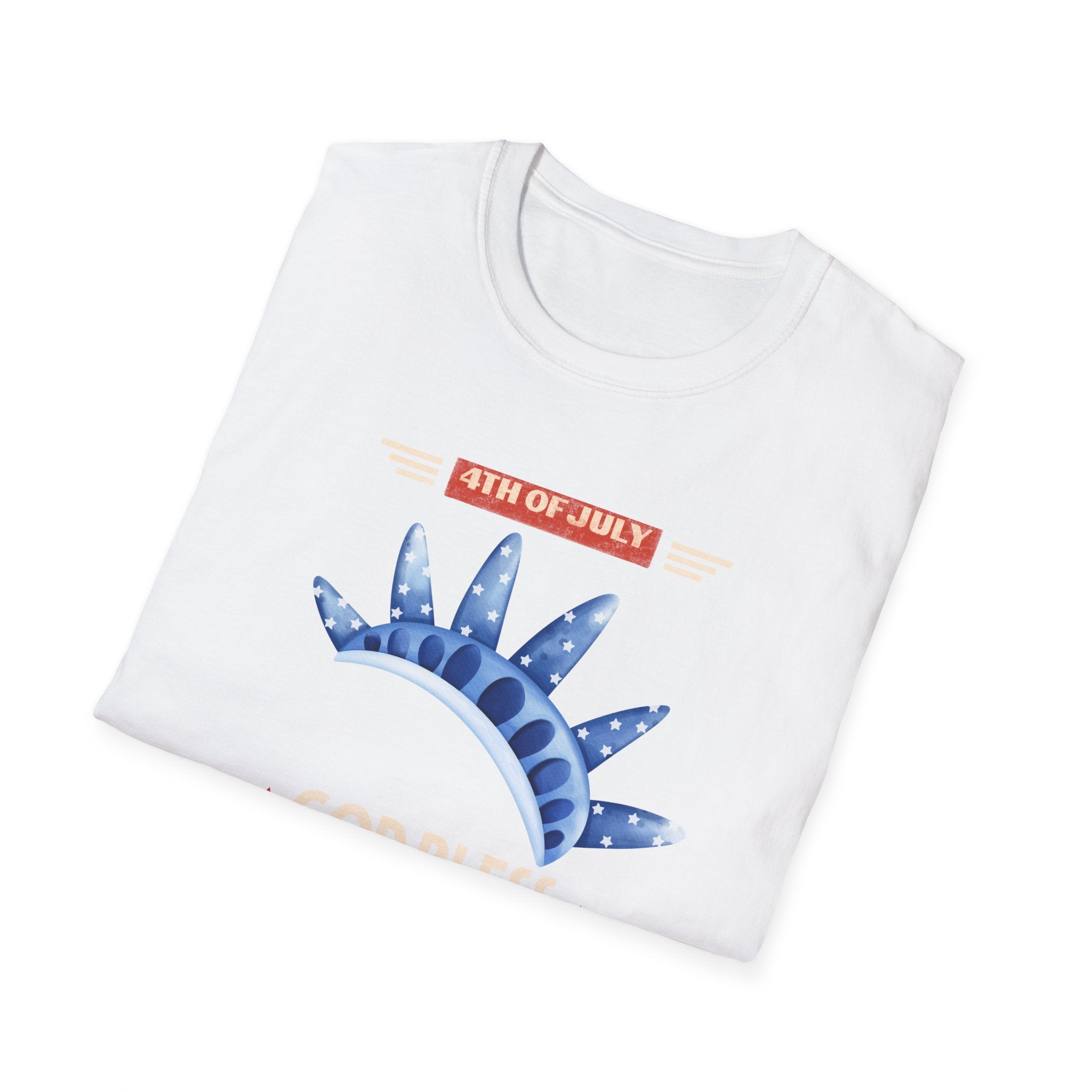 God Bless America Unisex Softstyle T-Shirt