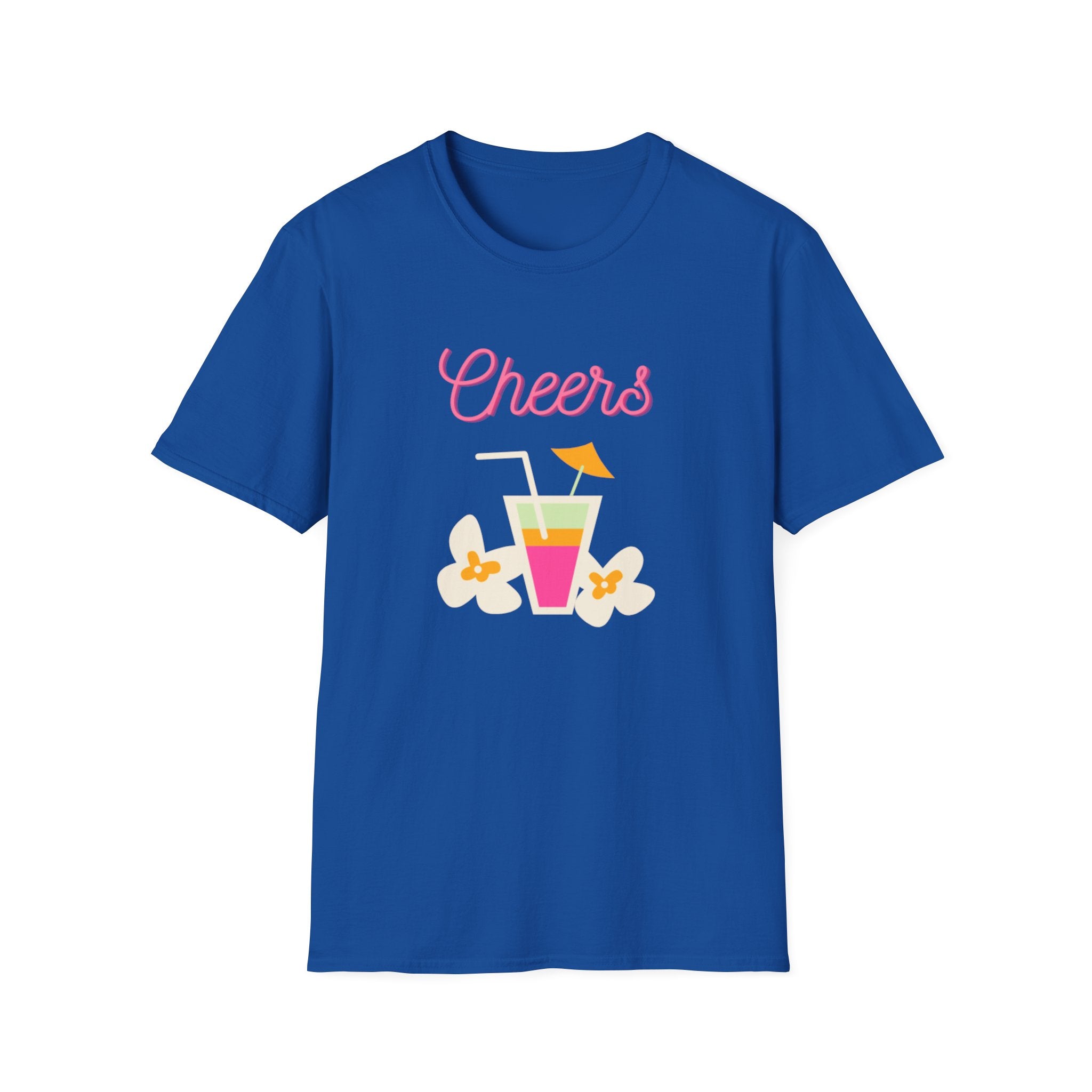 Cheers To Summer Unisex Softstyle T-Shirt