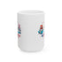 Splash 4th Of July Ceramic Mug, (11oz, 15oz)