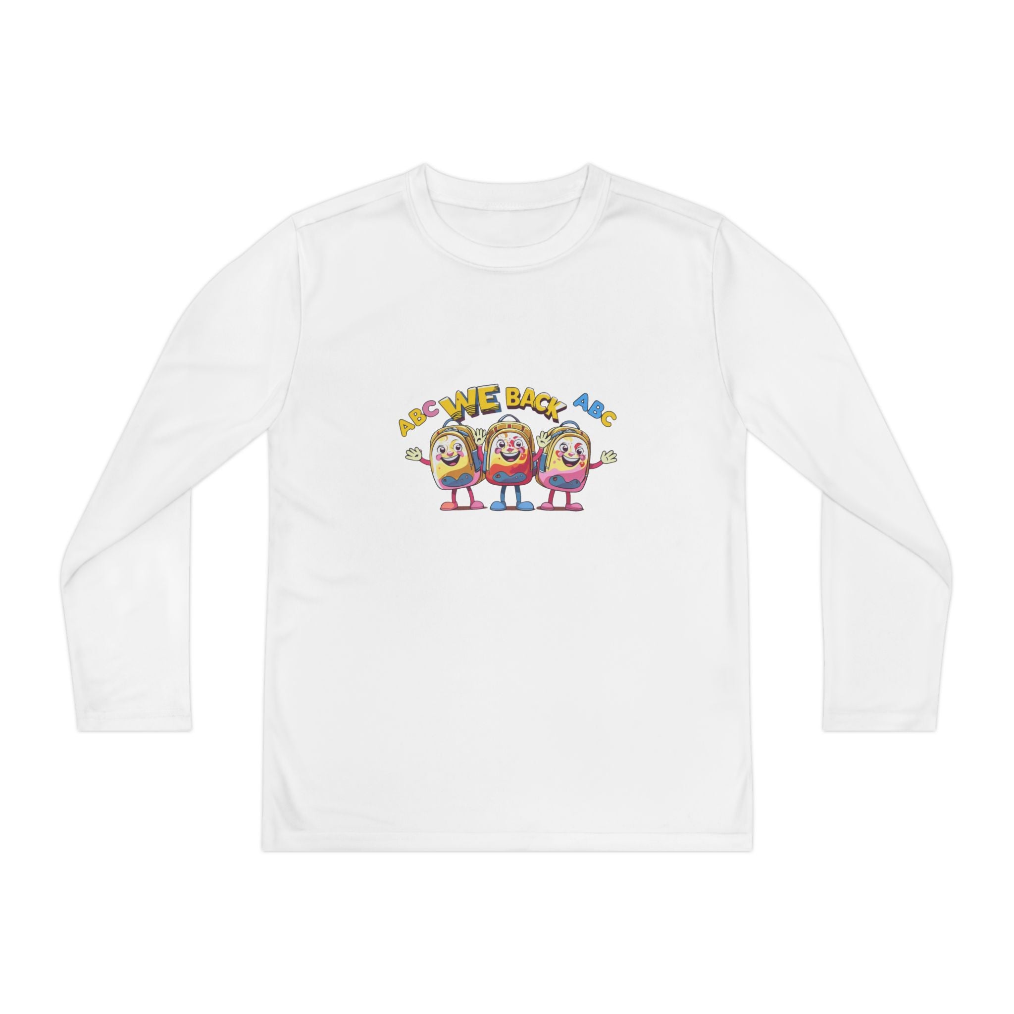 We Back Youth Long Sleeve Competitor Tee