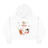 Have A Holly Jolly Christmas Crop Hoodie