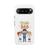 Team Dad Phone Case, Fun Gift for Fathers, Durable Phone Protector, Cute Dad Team Merchandise, Father's Day Special