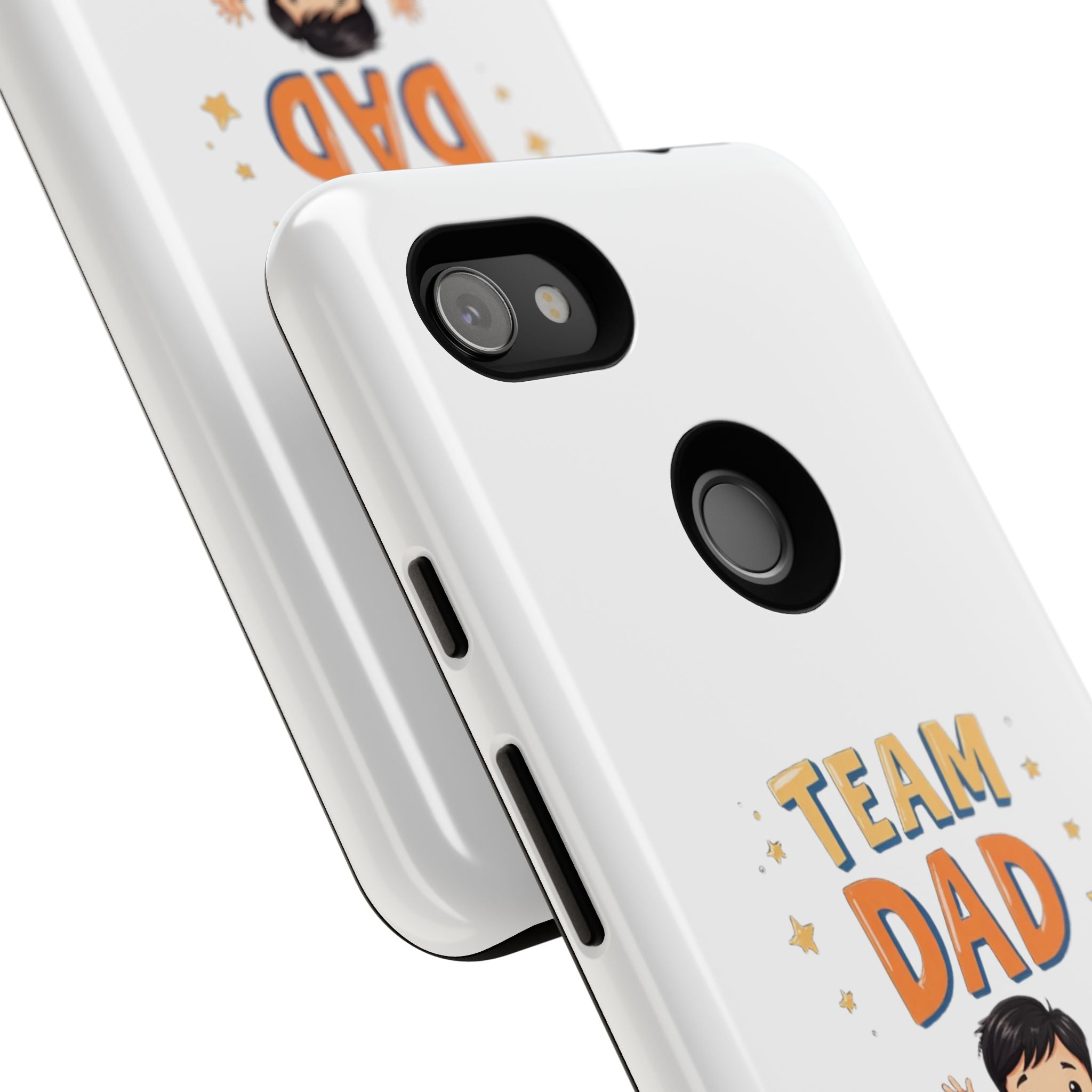 Team Dad Phone Case, Fun Gift for Fathers, Durable Phone Protector, Cute Dad Team Merchandise, Father's Day Special