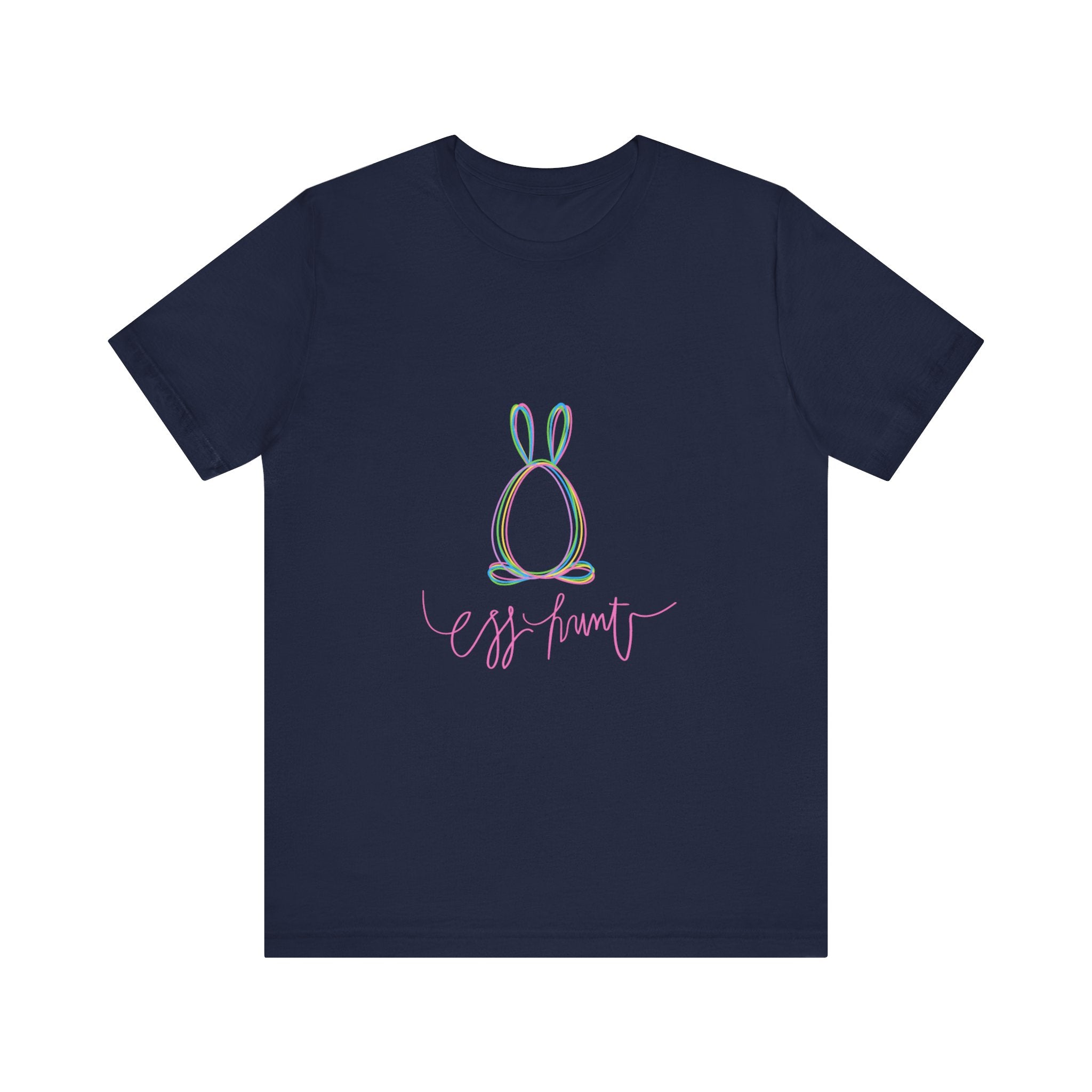 Egg Hunt Unisex Jersey Short Sleeve Tee