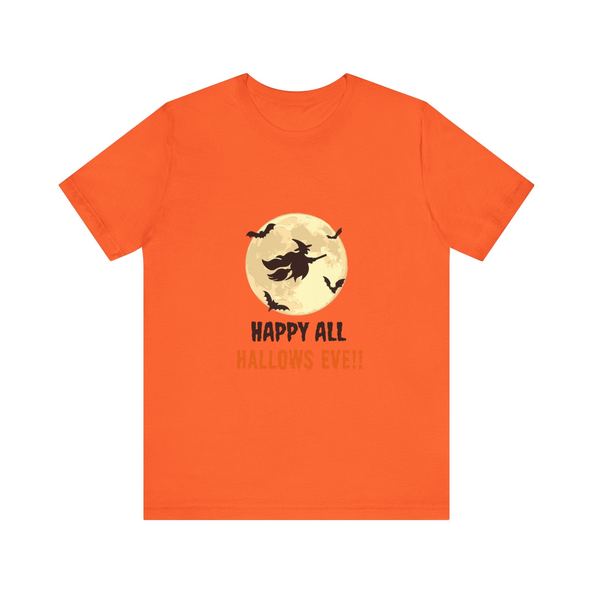 Happy All Hallows Eve Unisex Jersey Short Sleeve Tee