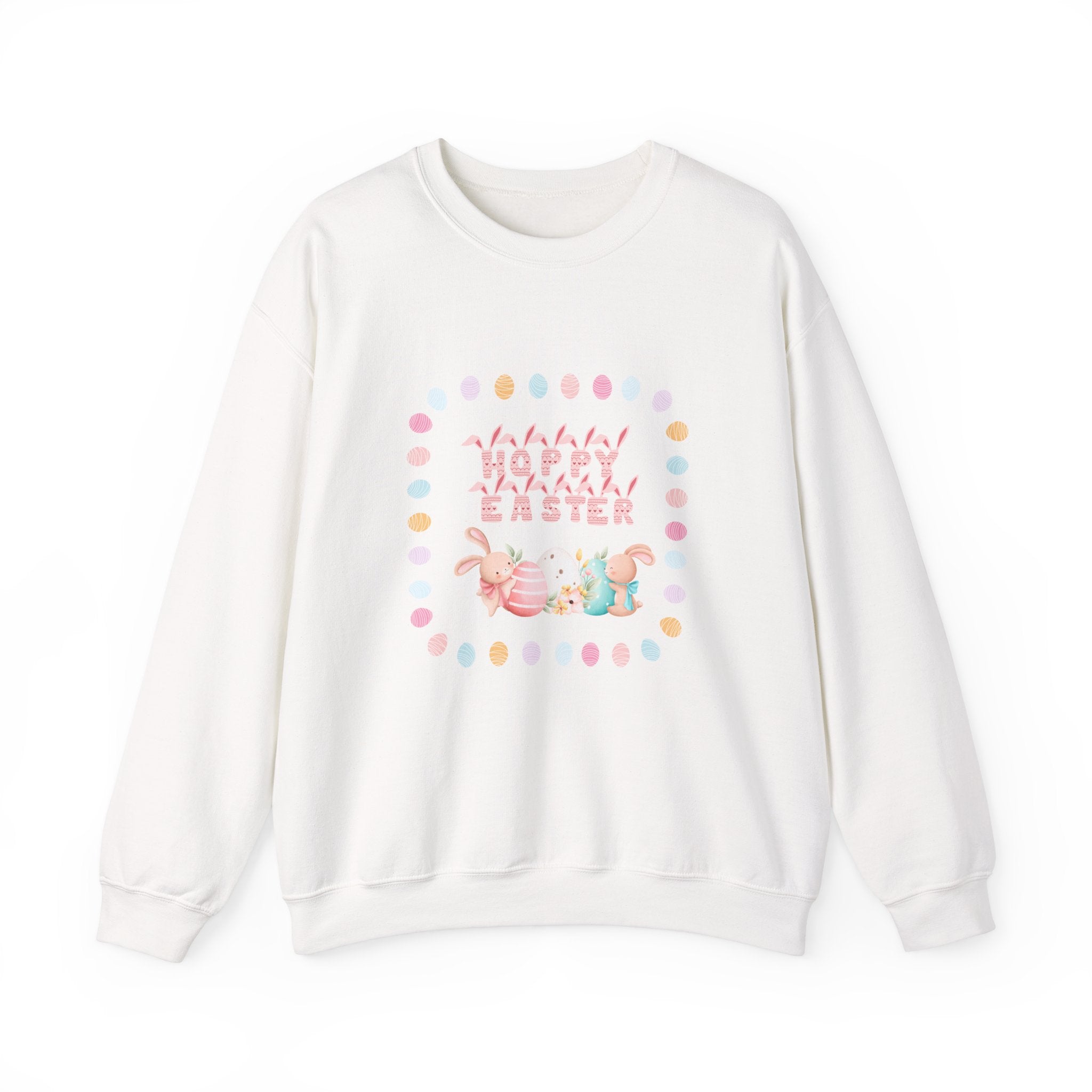 Hoppy Easter Crewneck Sweatshirt  Unisex Heavy Blend