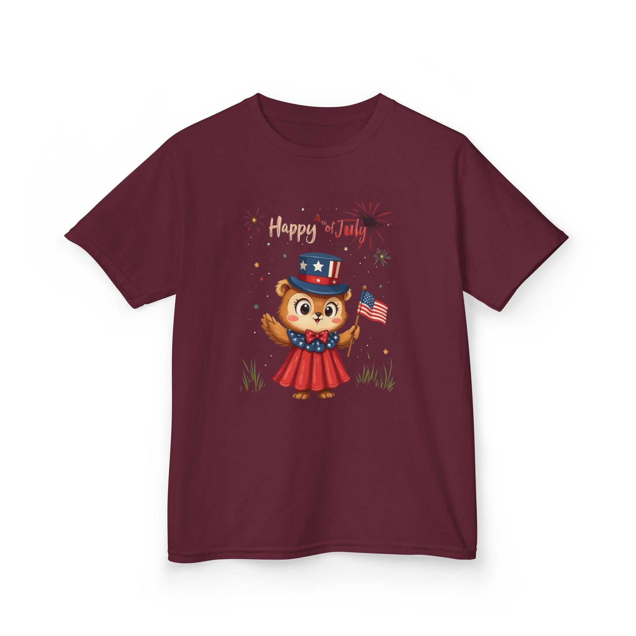 Happy Independence Day Kids Tee