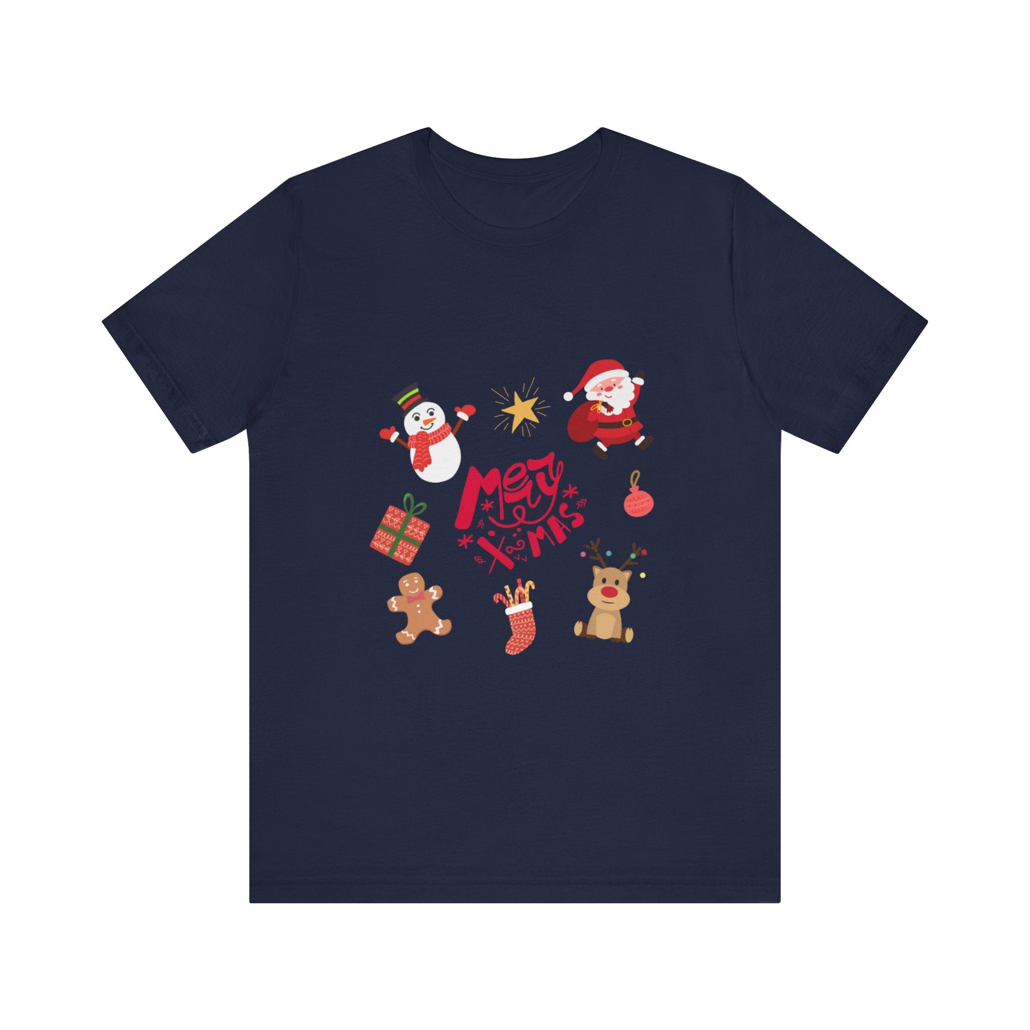Merry Christmas Crew Unisex Jersey Short Sleeve Tee