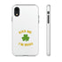 Kiss Me I'm Irish Tough Cases