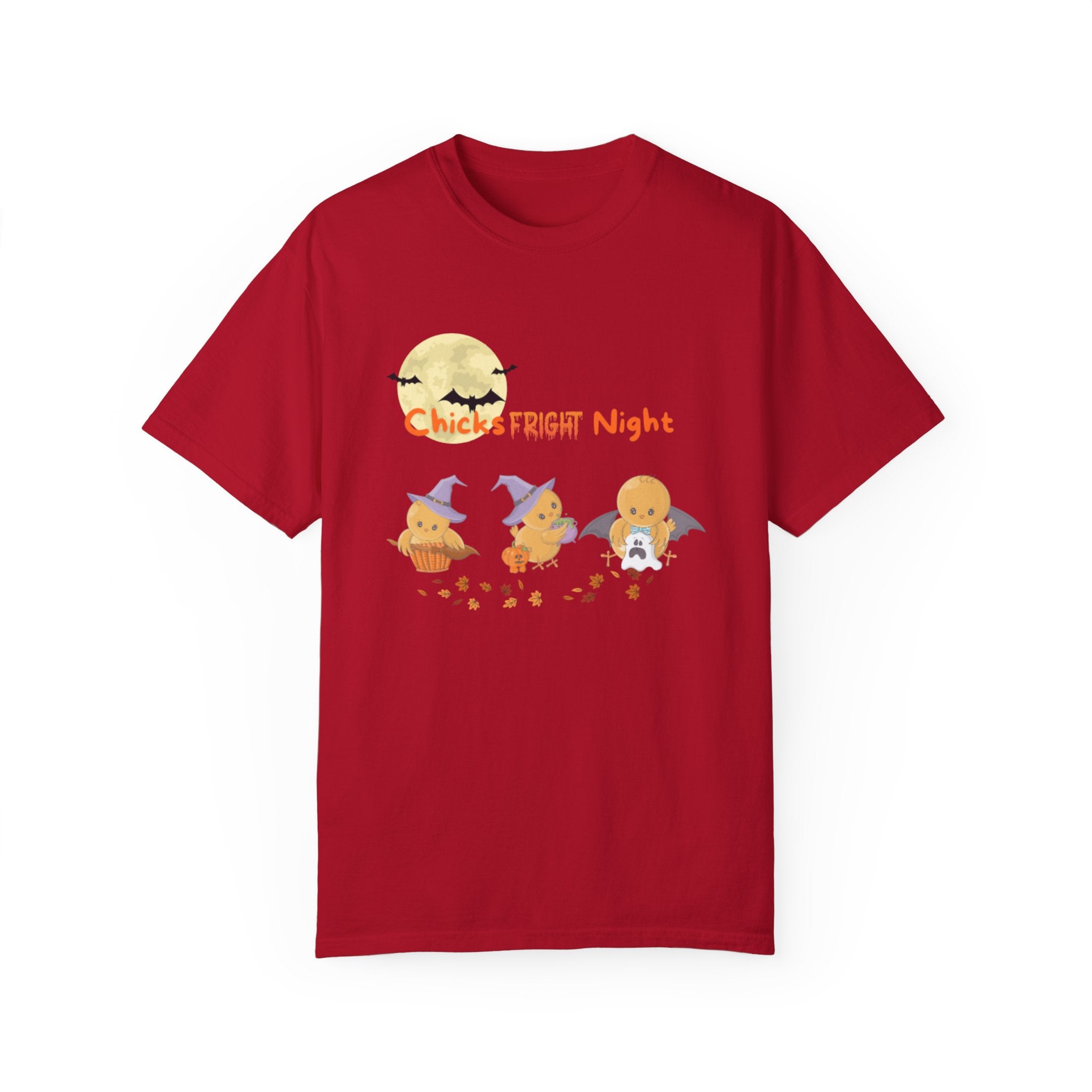 Chicks Fright Night Unisex Garment-Dyed T-shirt