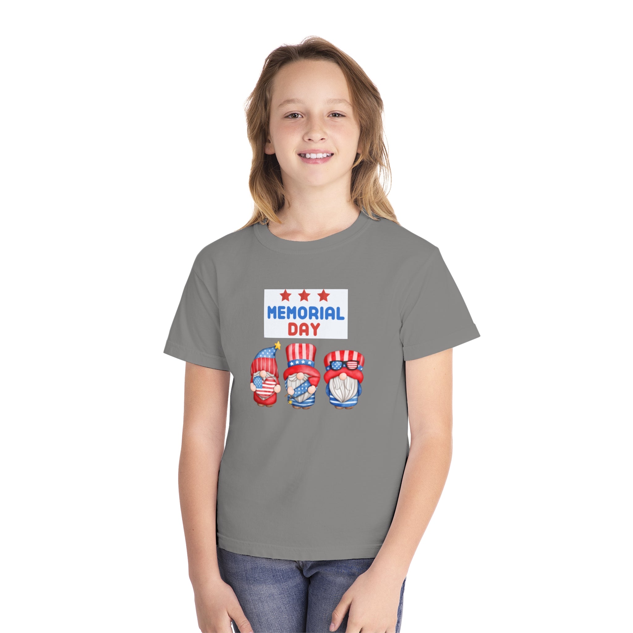 Happy Tribute Day Gnome Youth Midweight Tee