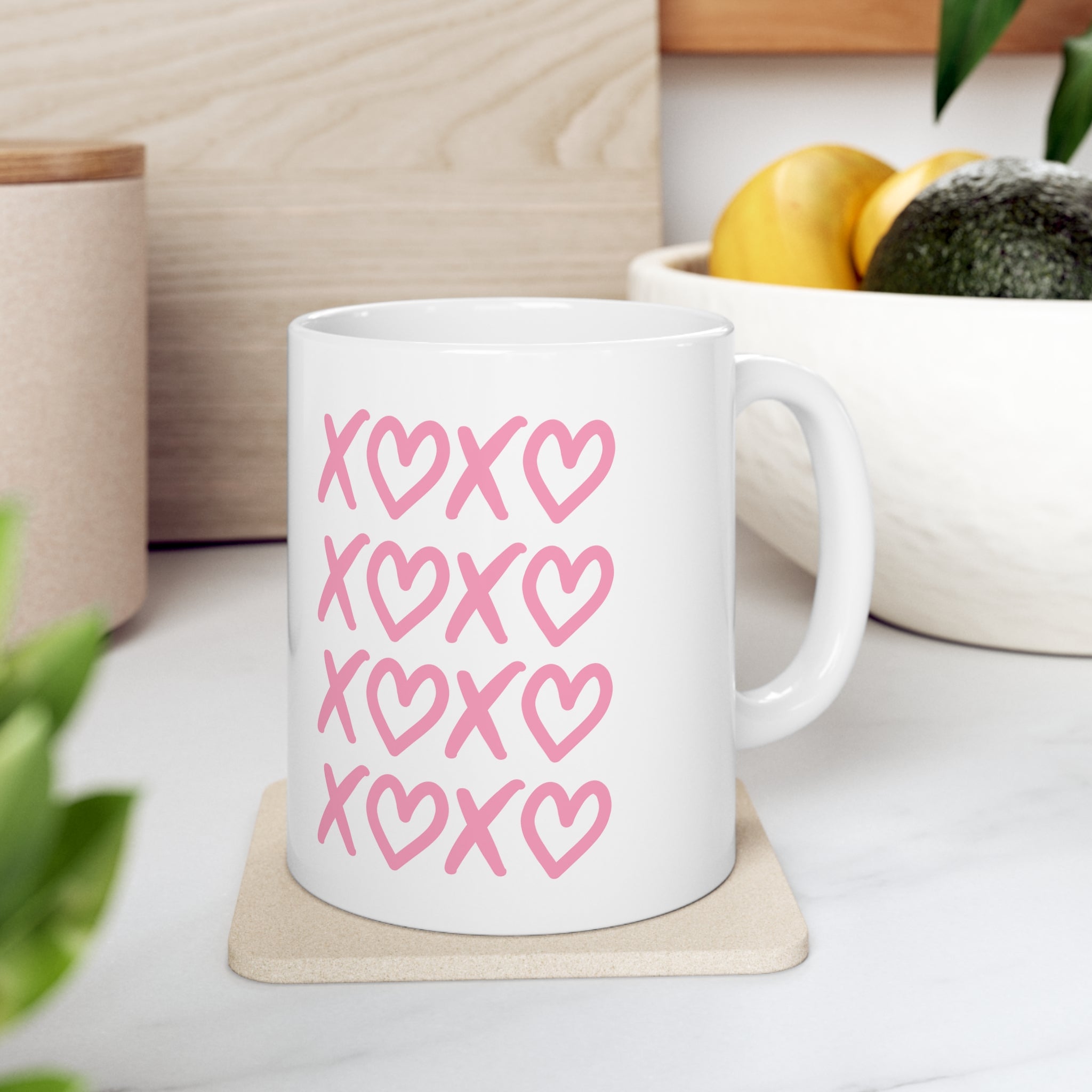 XOXO Ceramic Mug 11oz